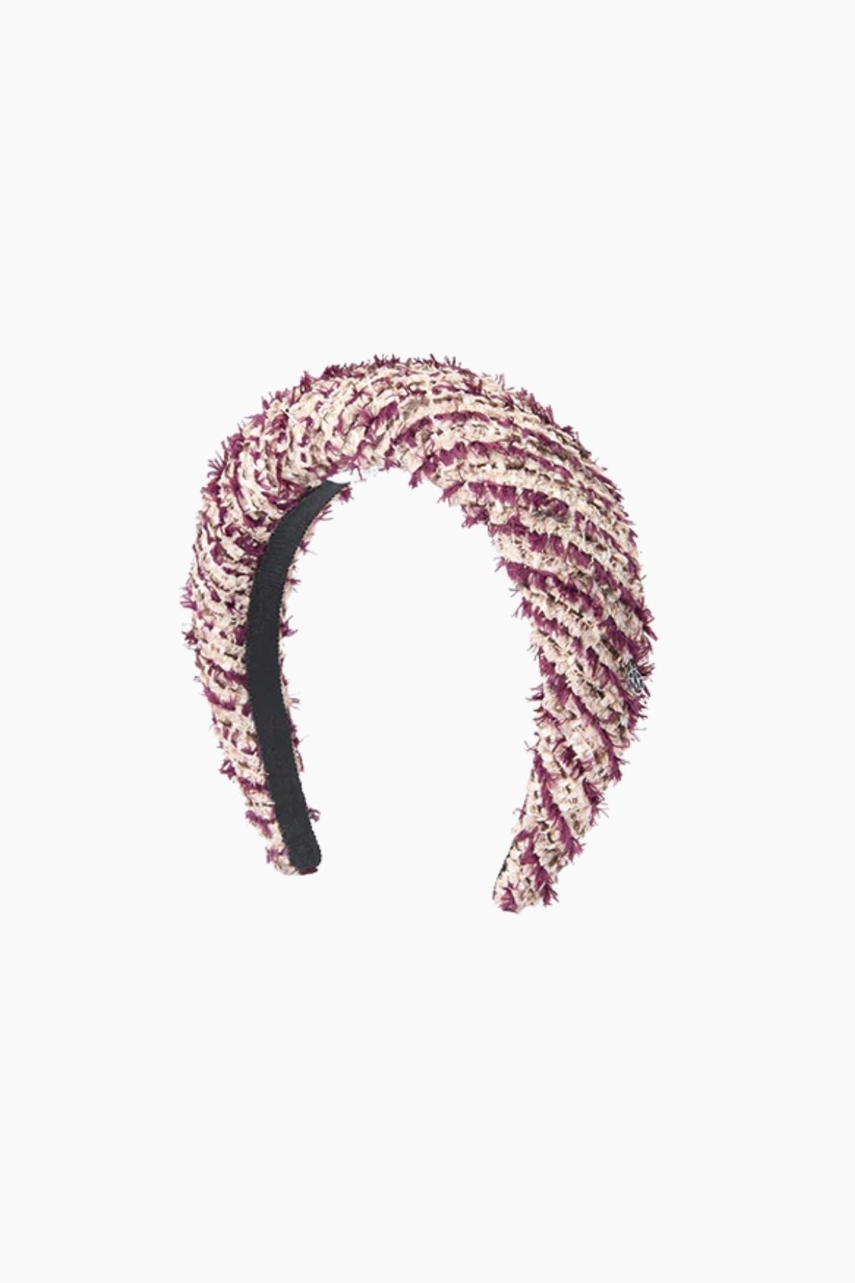 Maison Michel Miwa 3D Burgundy Tweed - Multi