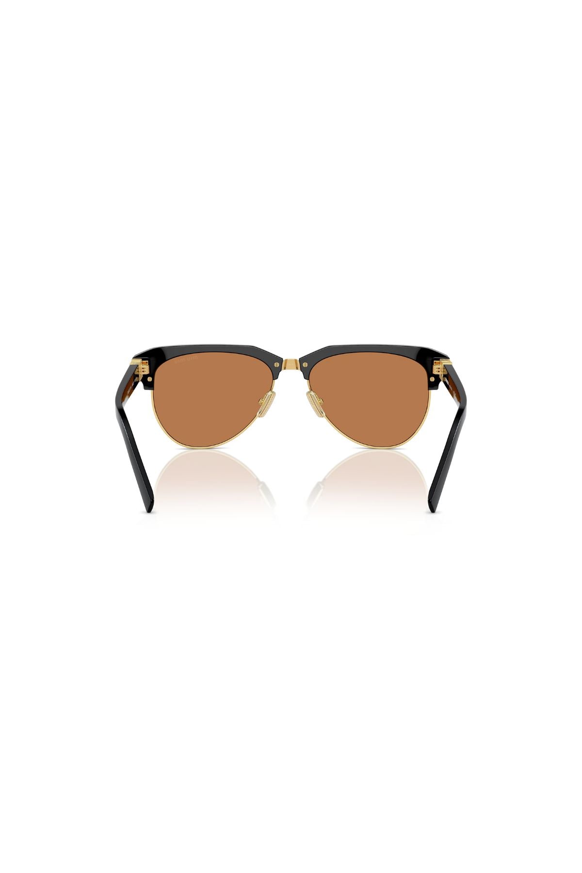 Miu Miu Pilot Sunglasses - Black/ Brown