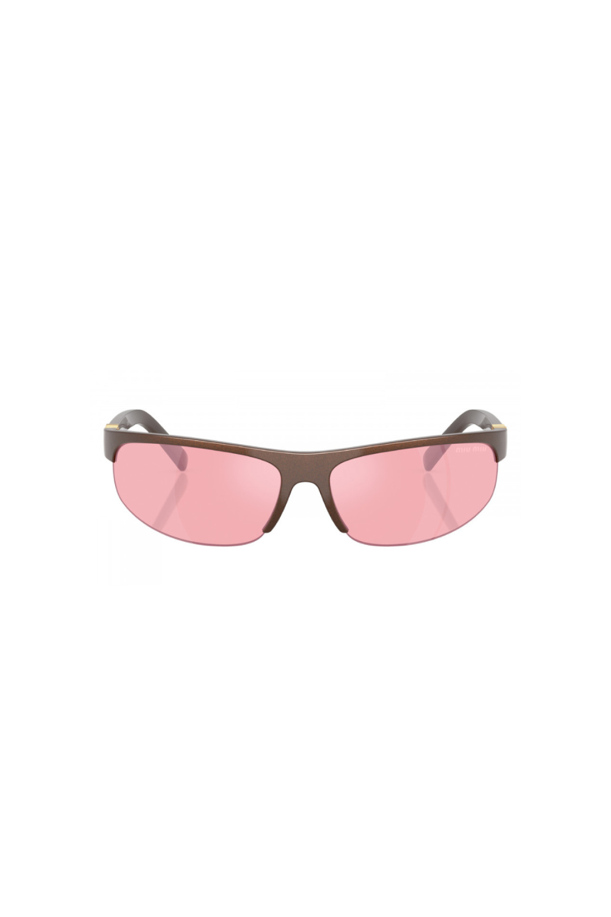 Miu Miu Sunglasses - Cocoa Metal/ Pink Mirror Lilac
