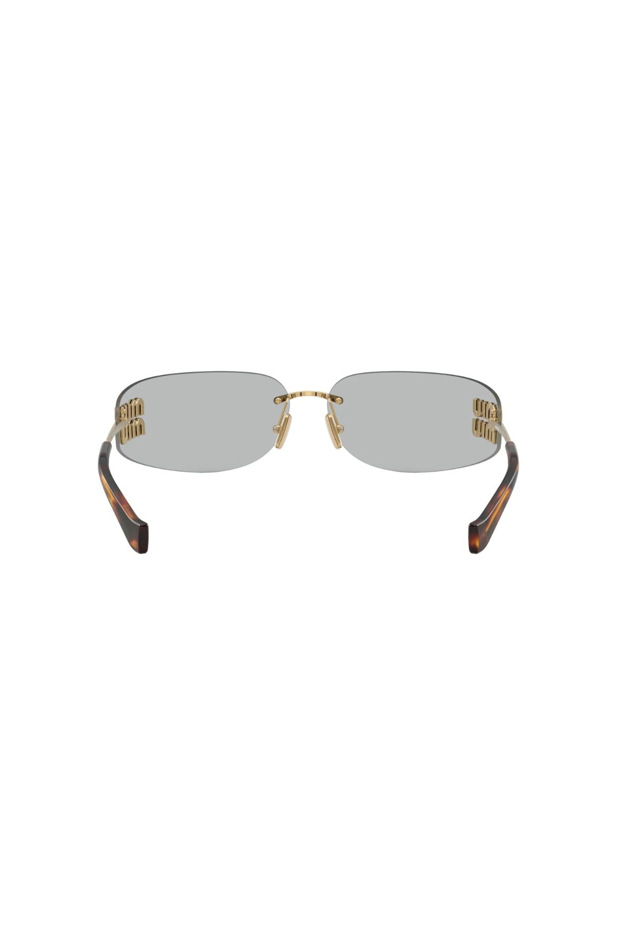 Miu Miu Sunglasses - Gold/ Light Grey