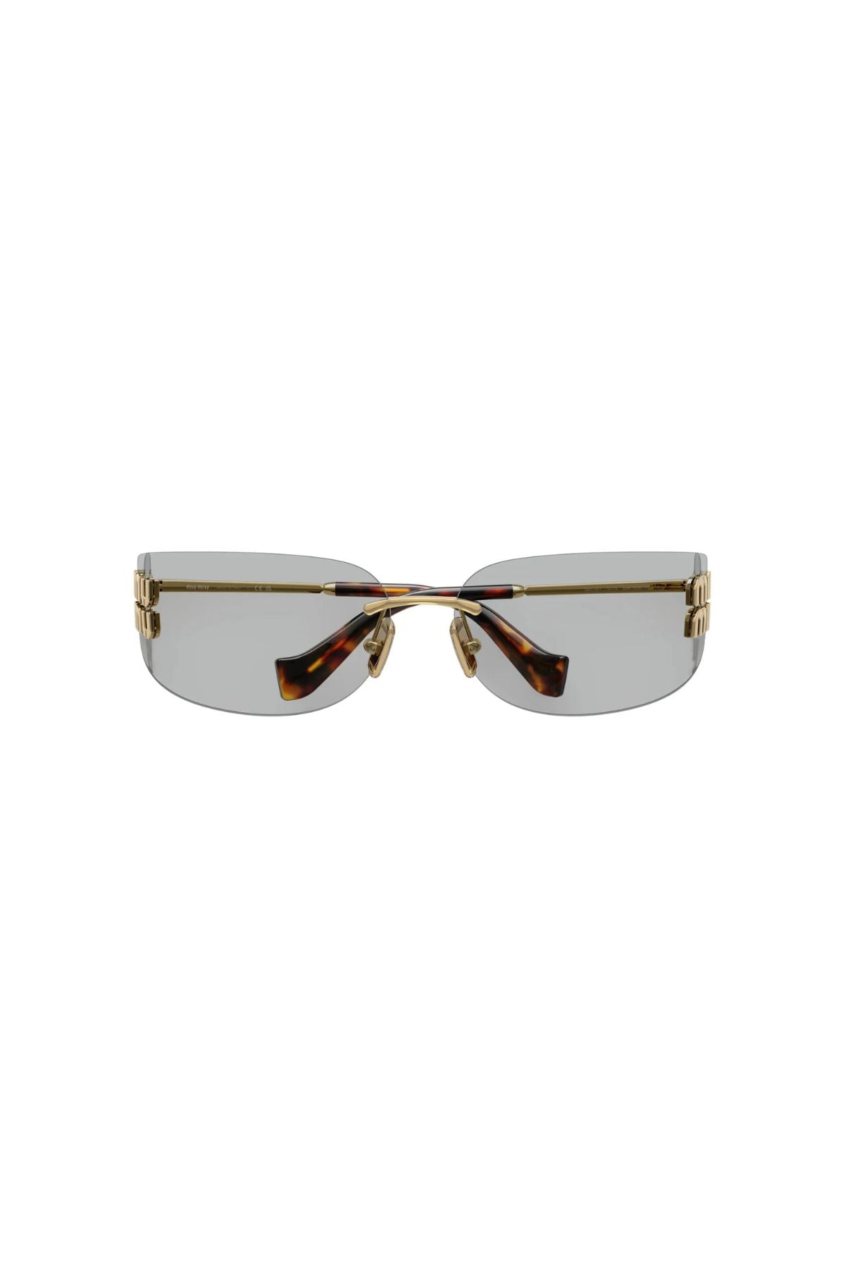 Miu Miu Sunglasses - Gold/ Light Grey