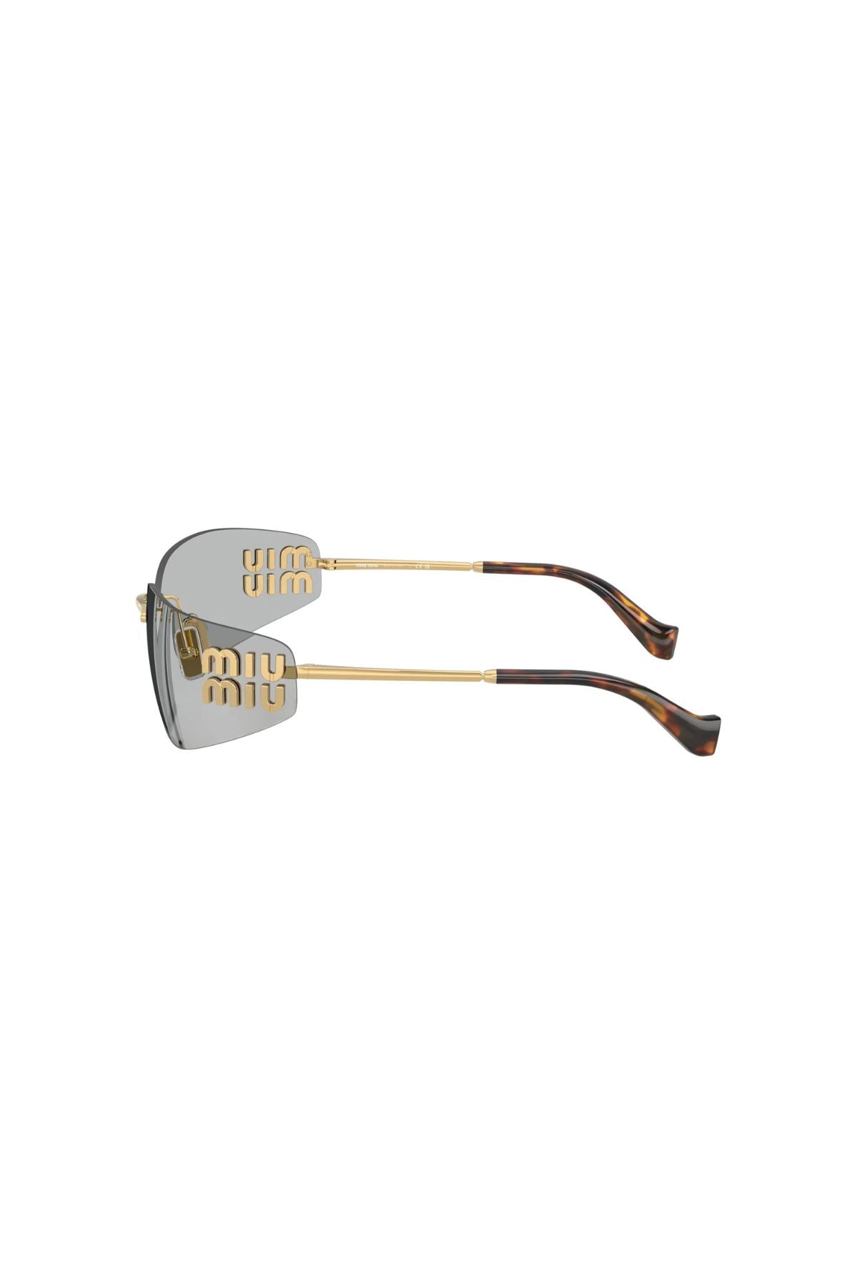 Miu Miu Sunglasses - Gold/ Light Grey