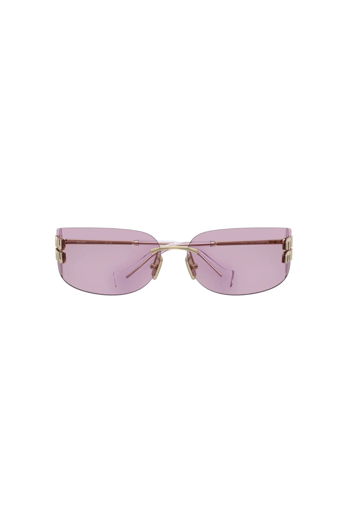 Miu Miu Sunglasses - Pale Gold/ Pink