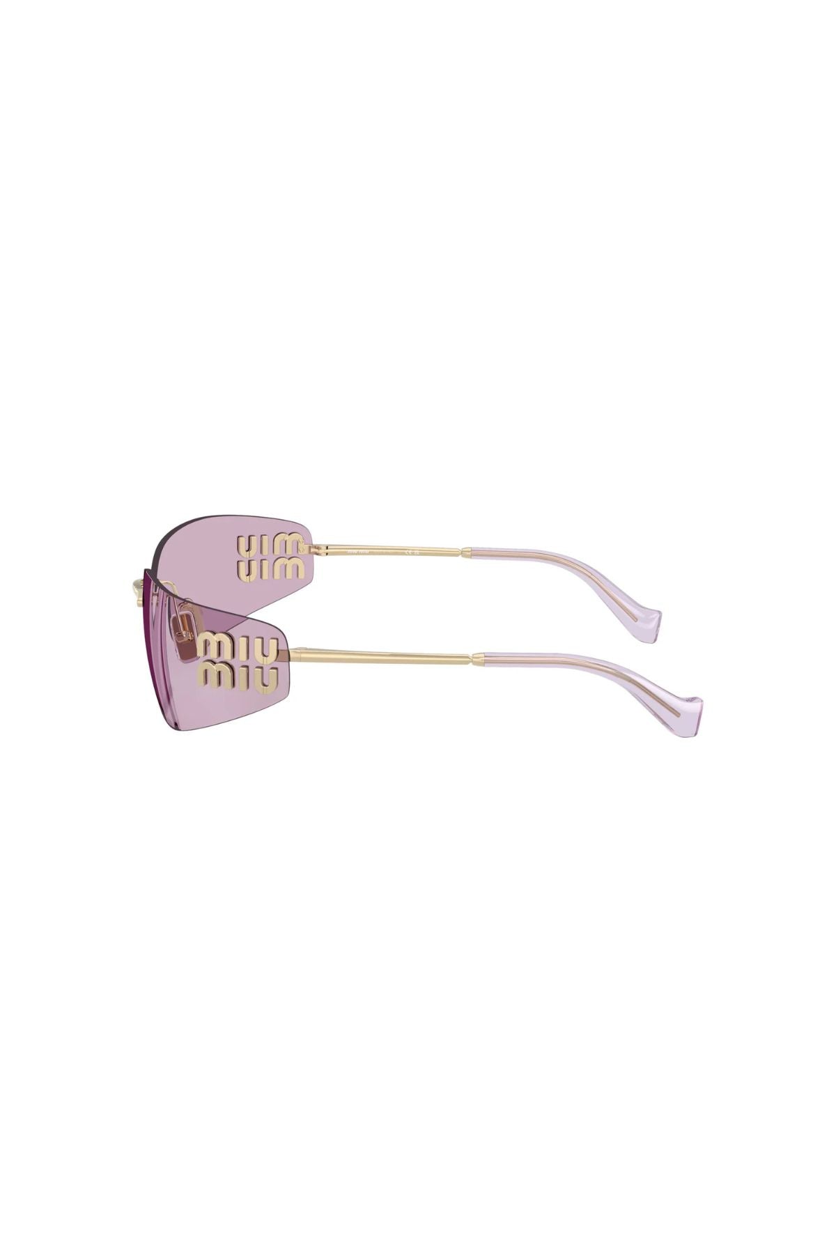 Miu Miu Sunglasses - Pale Gold/ Pink