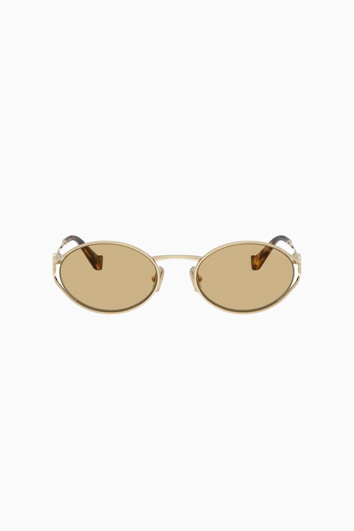 Miu Miu Sunglasses Pale Gold/ Yellow