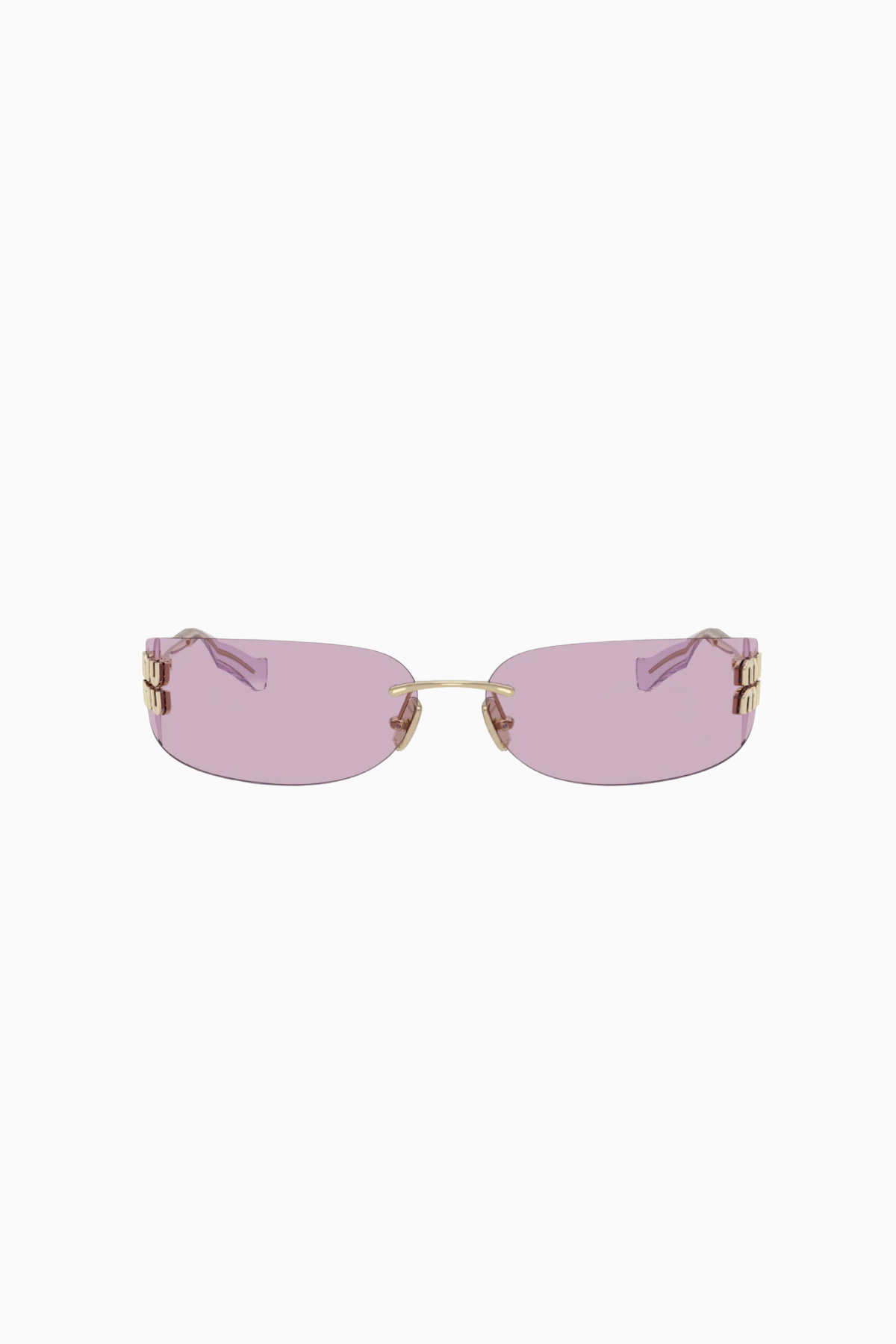 Miu Miu Sunglasses Pale Gold/ Lilac – GRACE Melbourne
