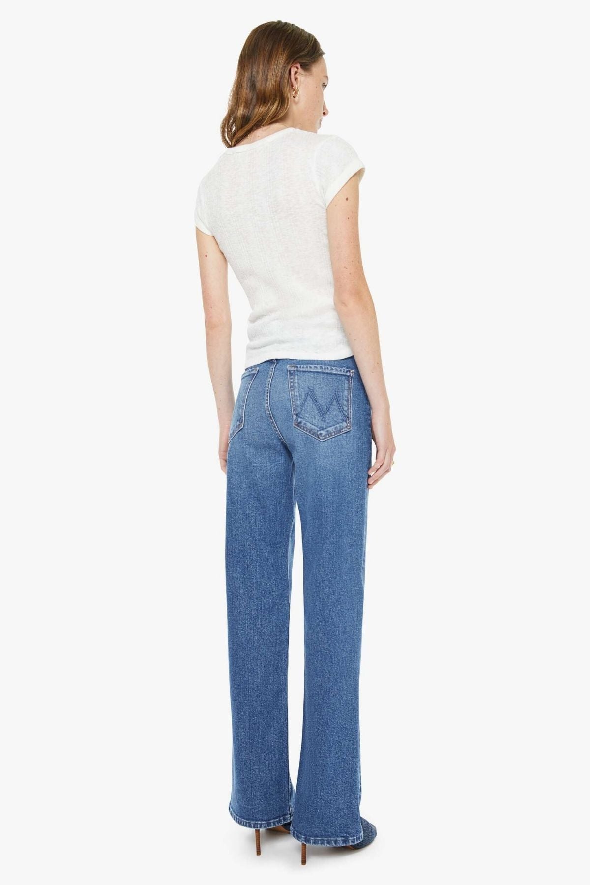 Mother High Waisted Bookie Sneak - Knick Knack Paddy Whack