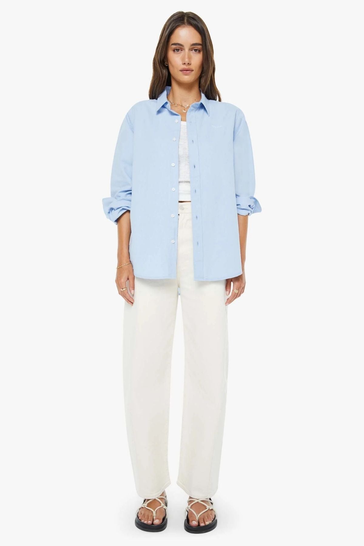 Mother The Bestie - Office Hours Light Blue