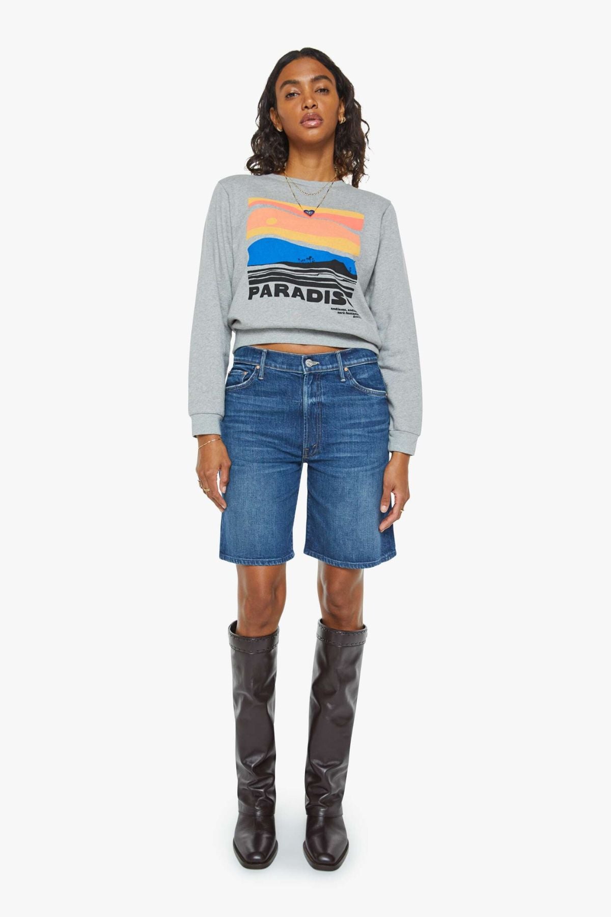 Mother The Camper Sweater - Paradiso