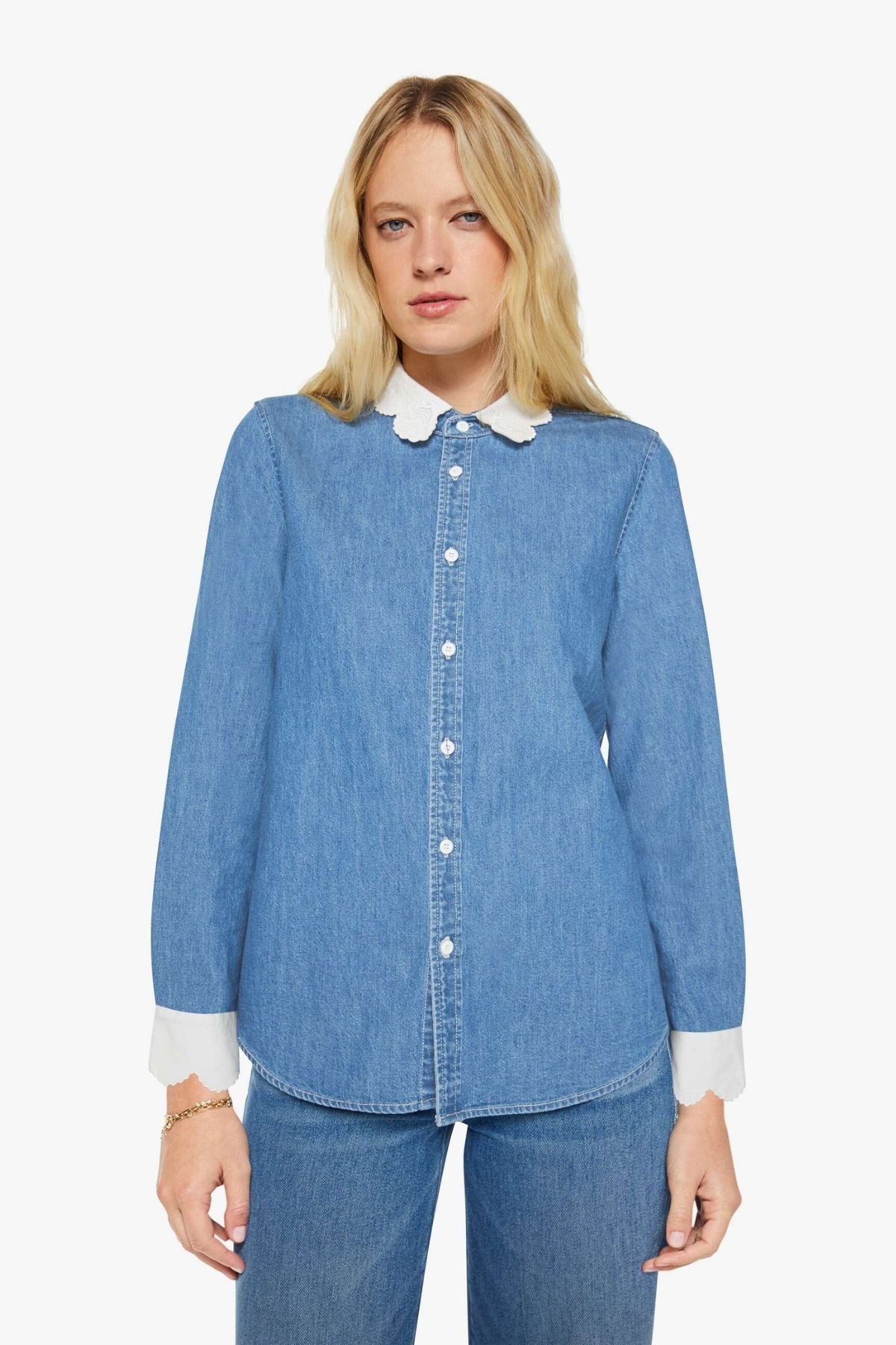 Mother The Frilly Foxy Boxy Shirt - Story So Far