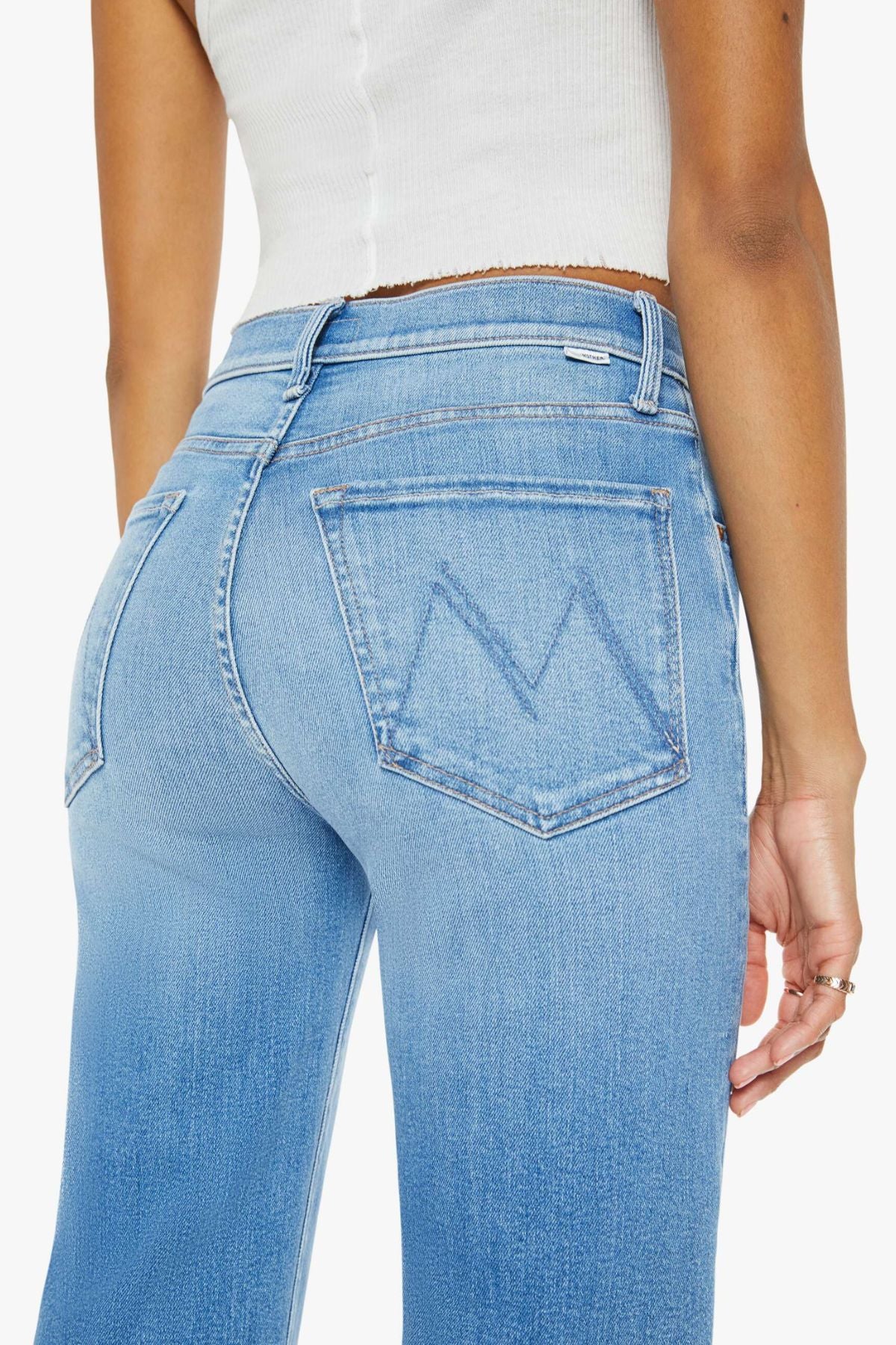 MOTHER The Rambler Flood Jeans - Read Between the Lines