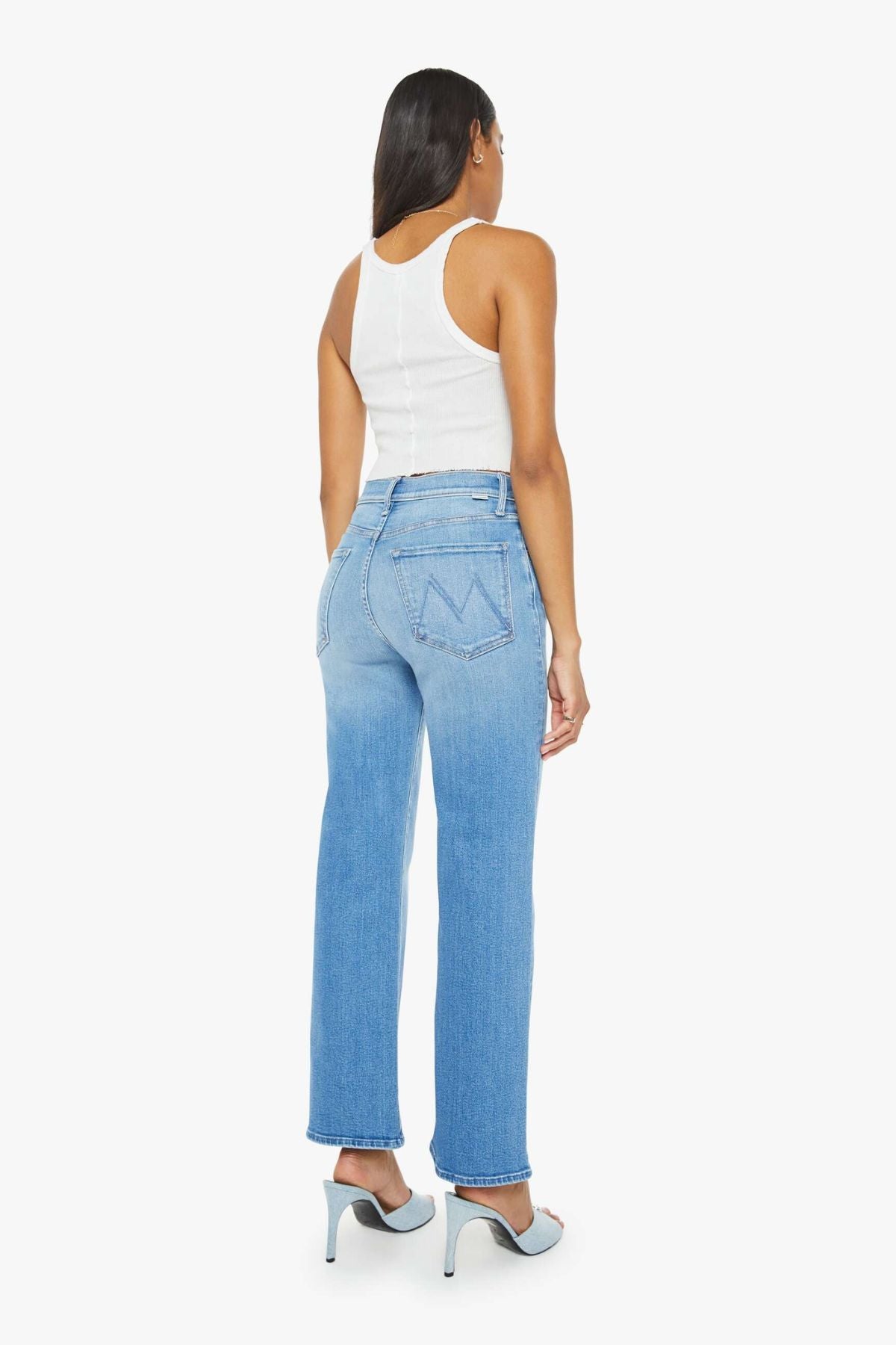 MOTHER The Rambler Flood Jeans - Read Between the Lines