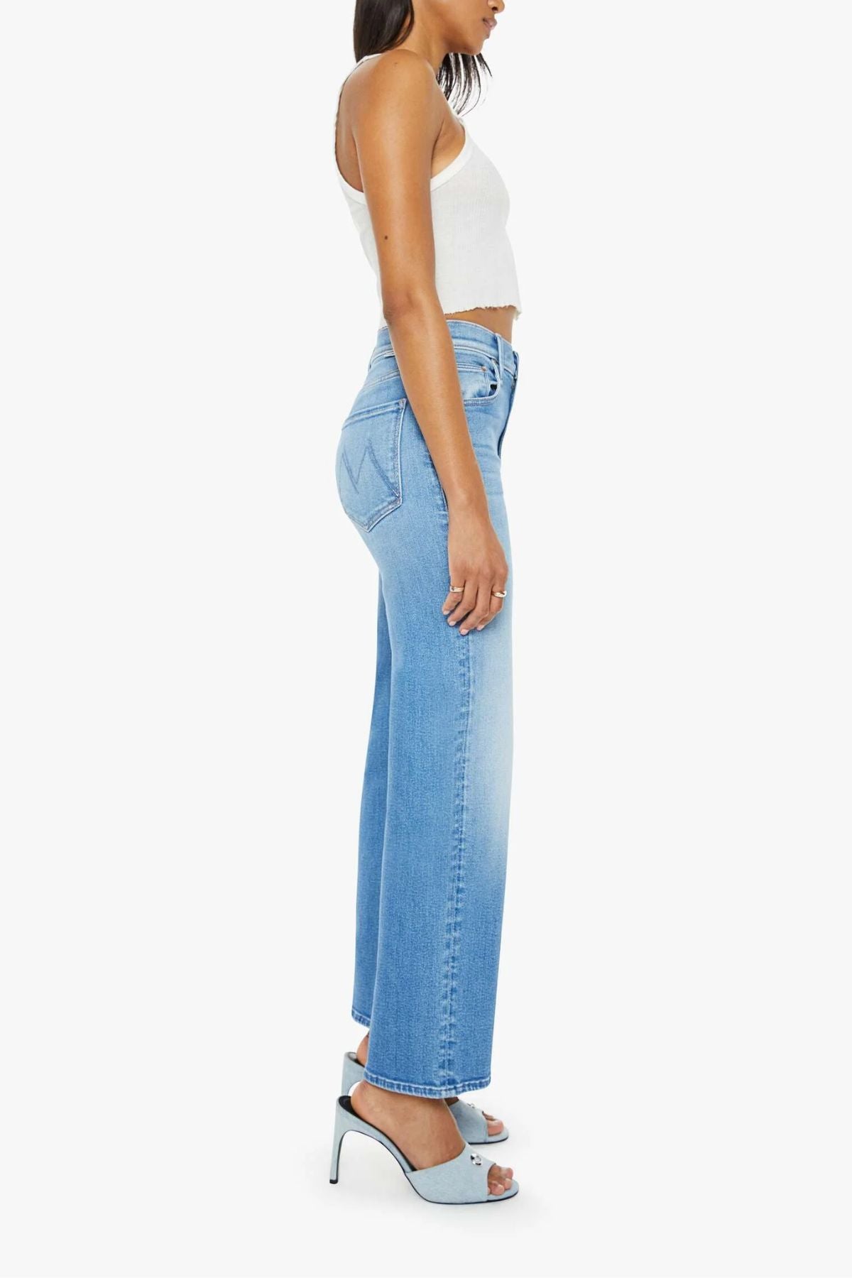 MOTHER The Rambler Flood Jeans - Read Between the Lines