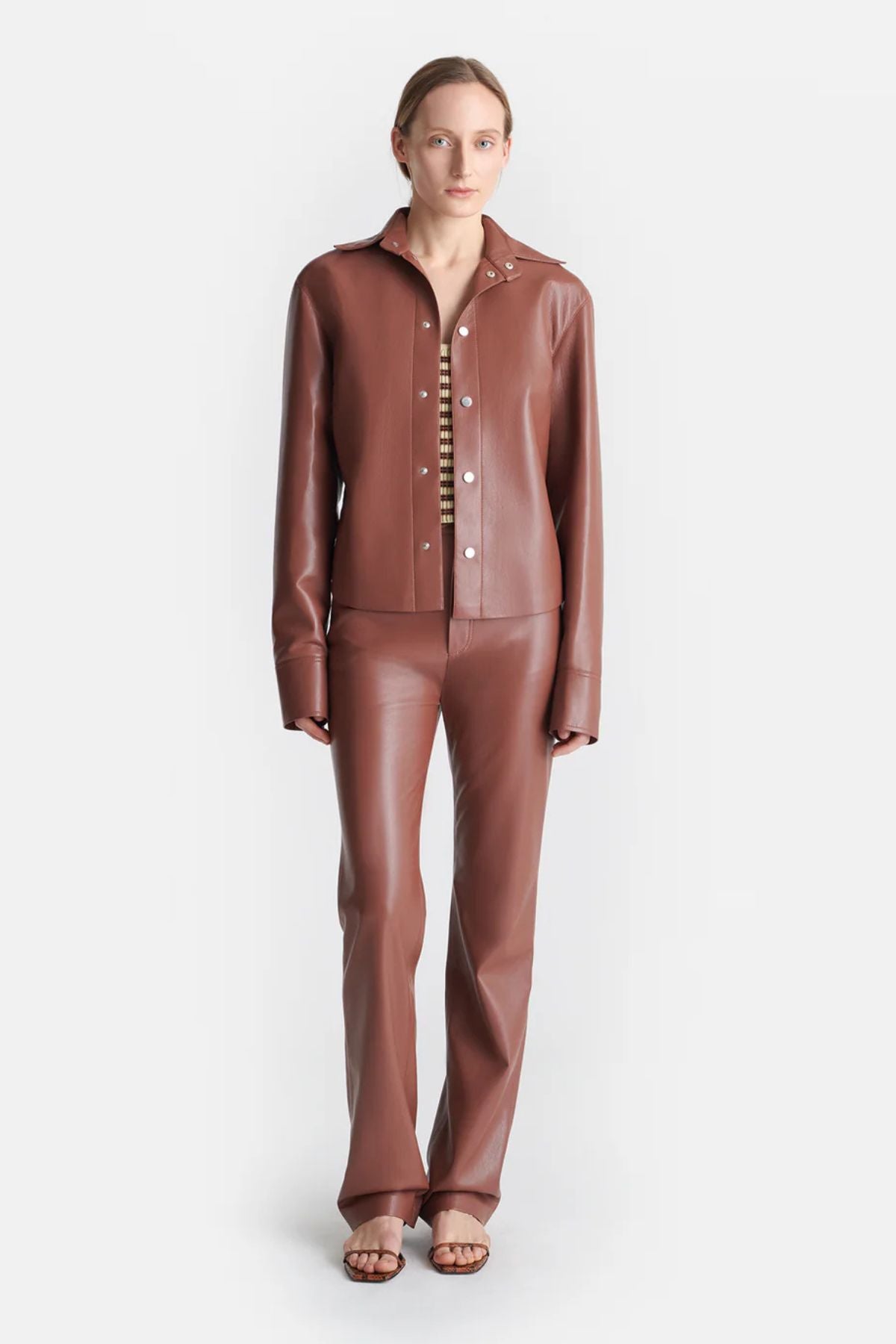 Nanushka Bogna Jacket - Henna