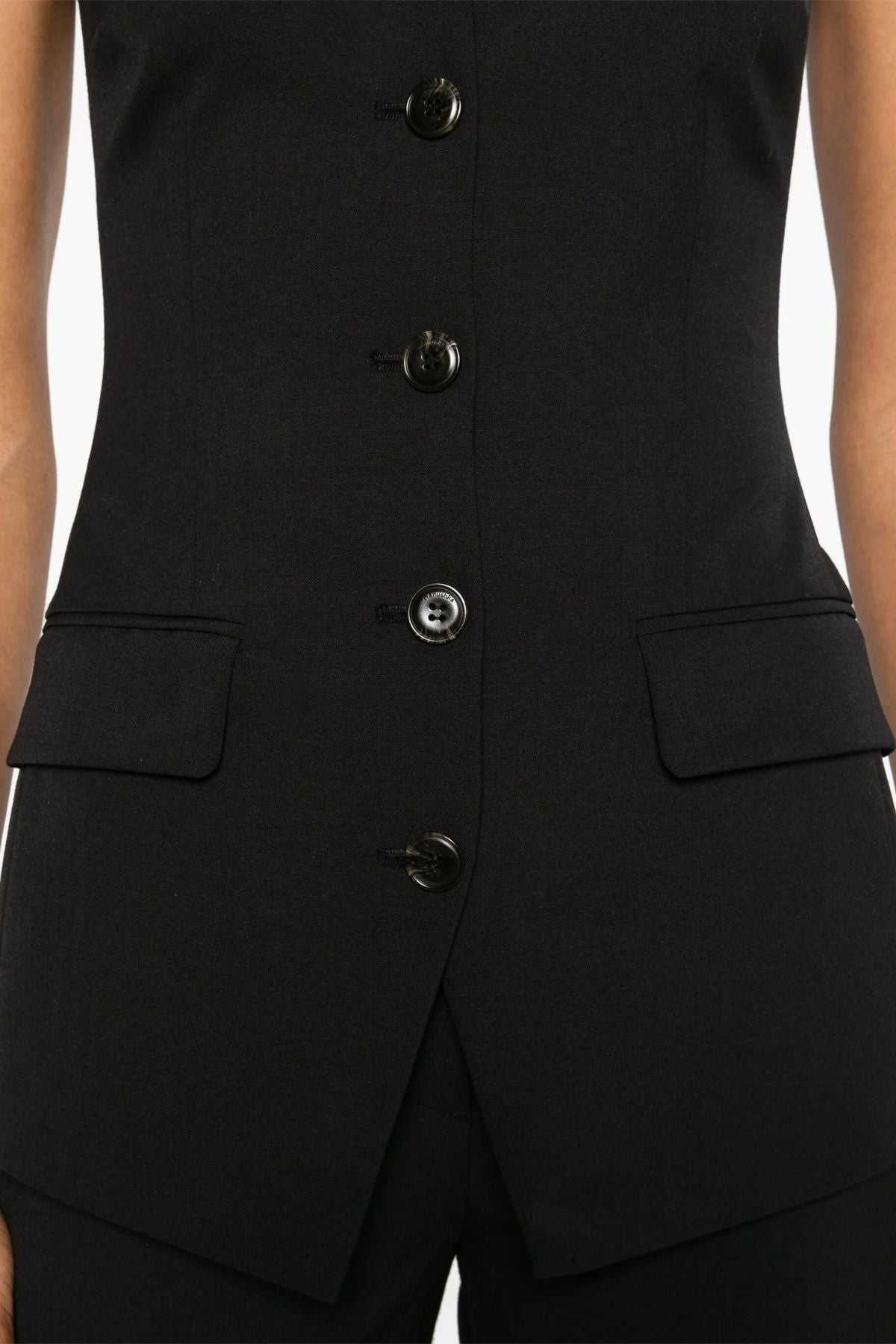 Nanushka Cinda Top - Black