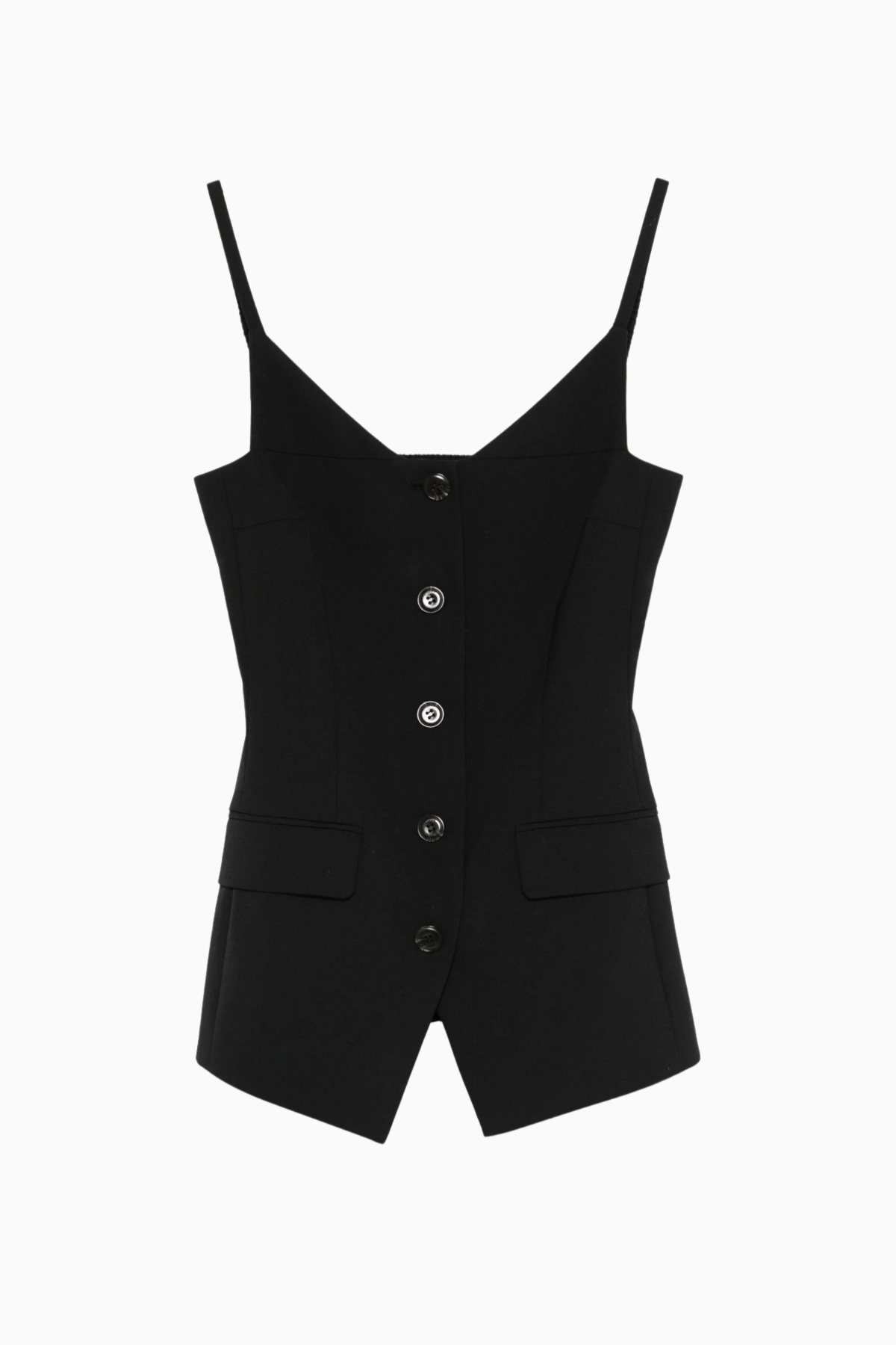 Nanushka Cinda Top - Black