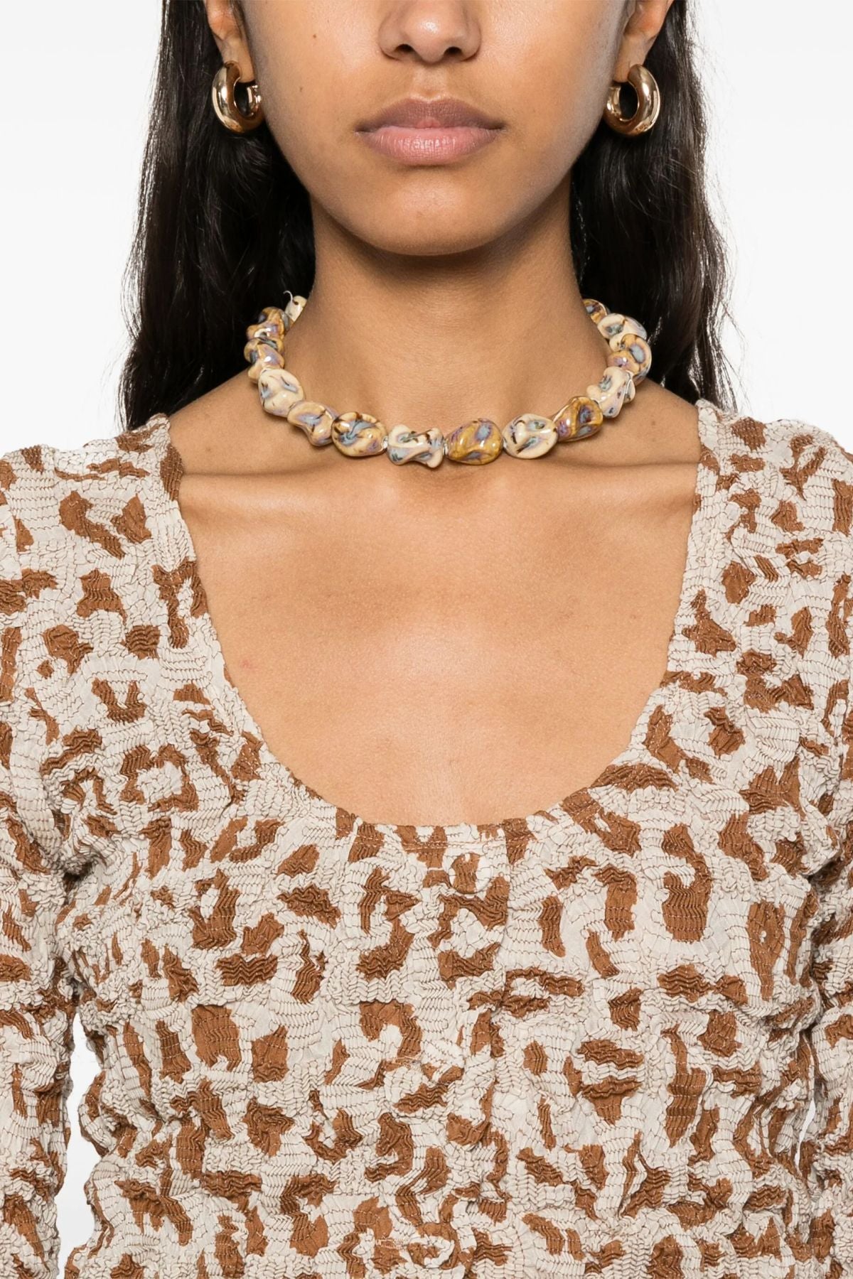 Nanushka Jylan Top - Ocelot