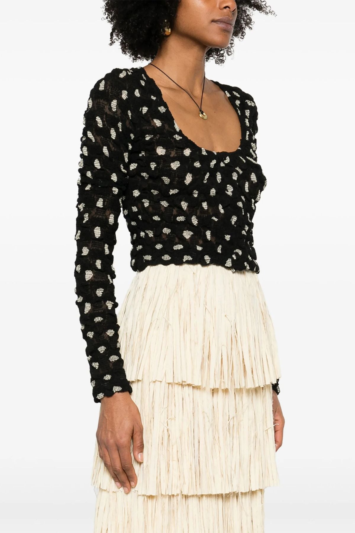 Nanushka Jylan Top - Polka