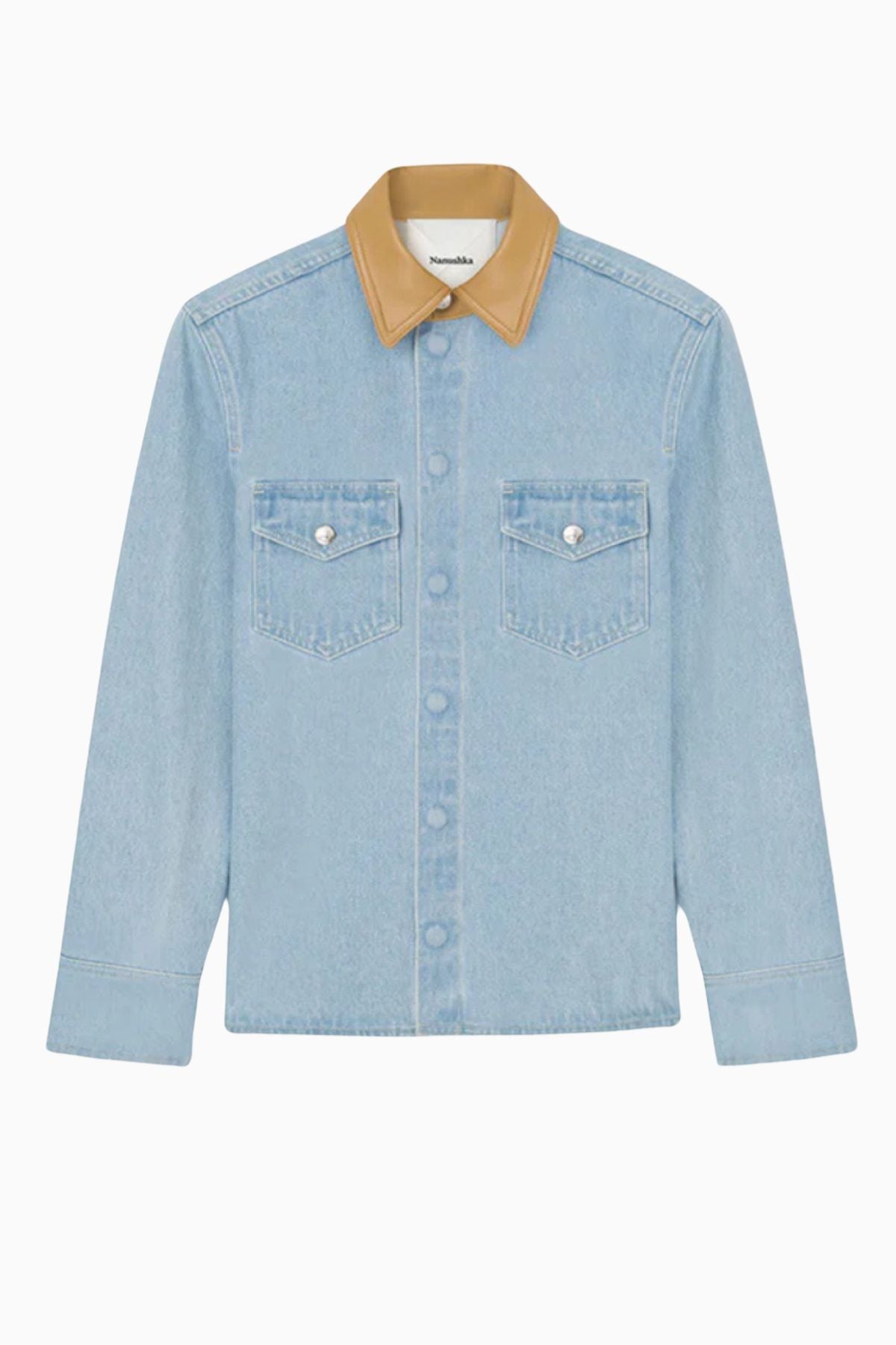 Nanushka Letisa Blouse - Eco Bleach/ Hazel