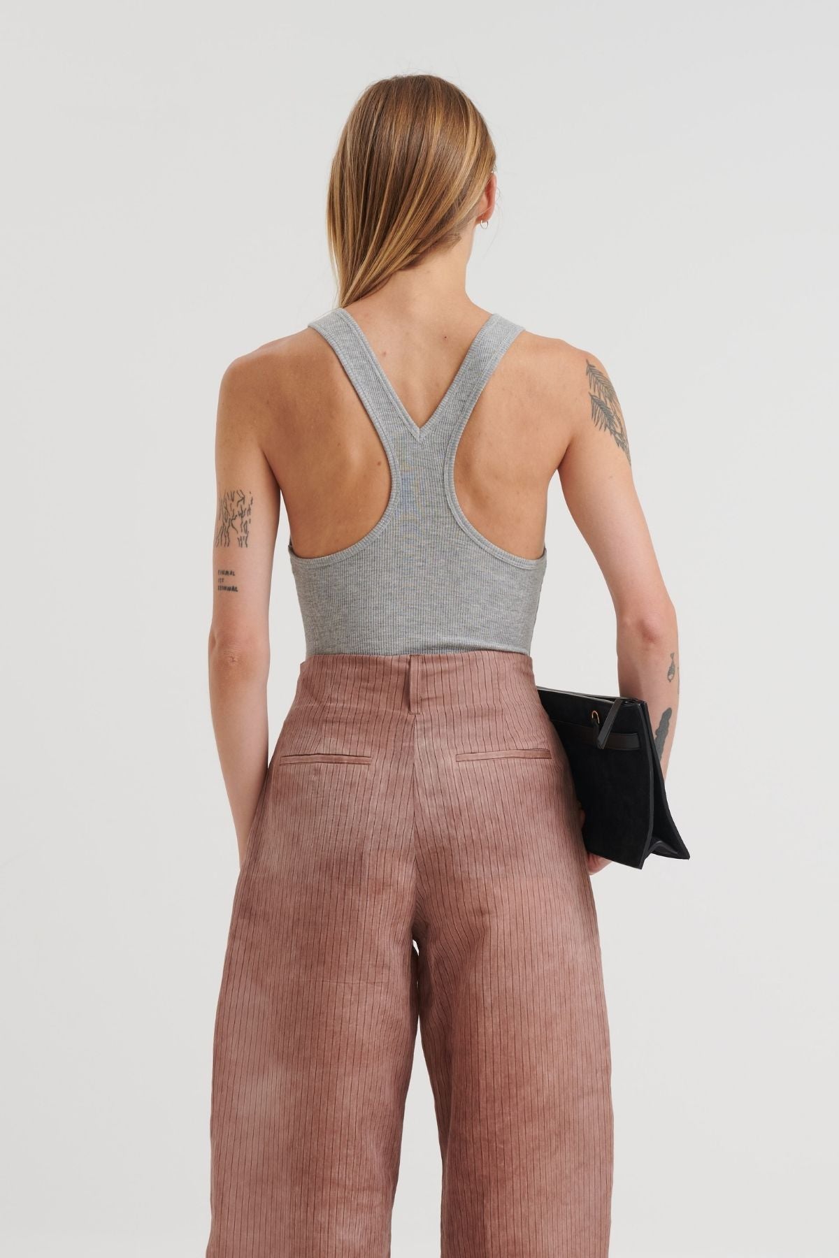 Nanushka Raisie Tank Top - Grey Melange