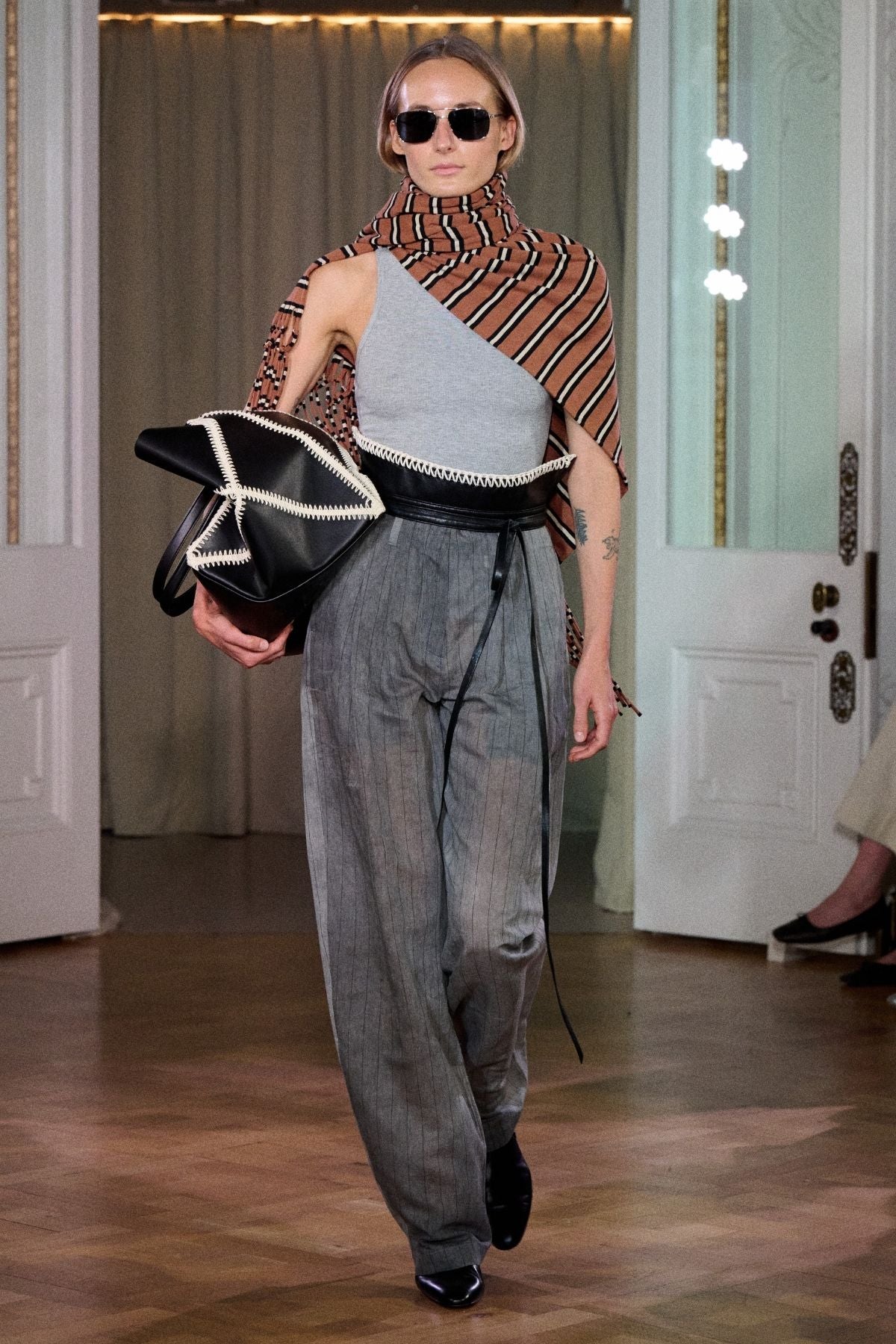 Nanushka Raisie Tank Top - Grey Melange