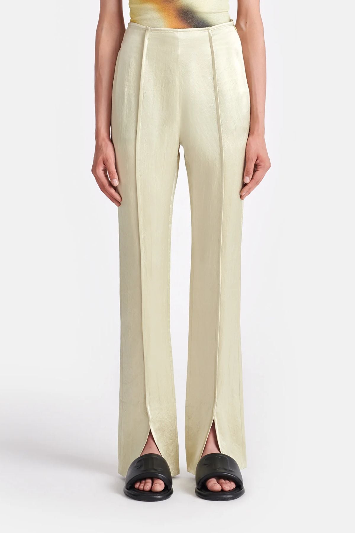 Nanushka Ratana Pants - Green Tea