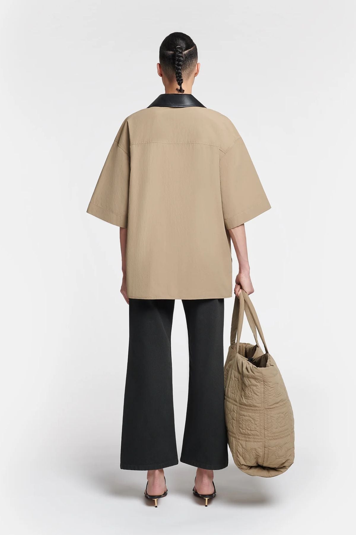 Nanushka Sanvy Top - Muted Khaki