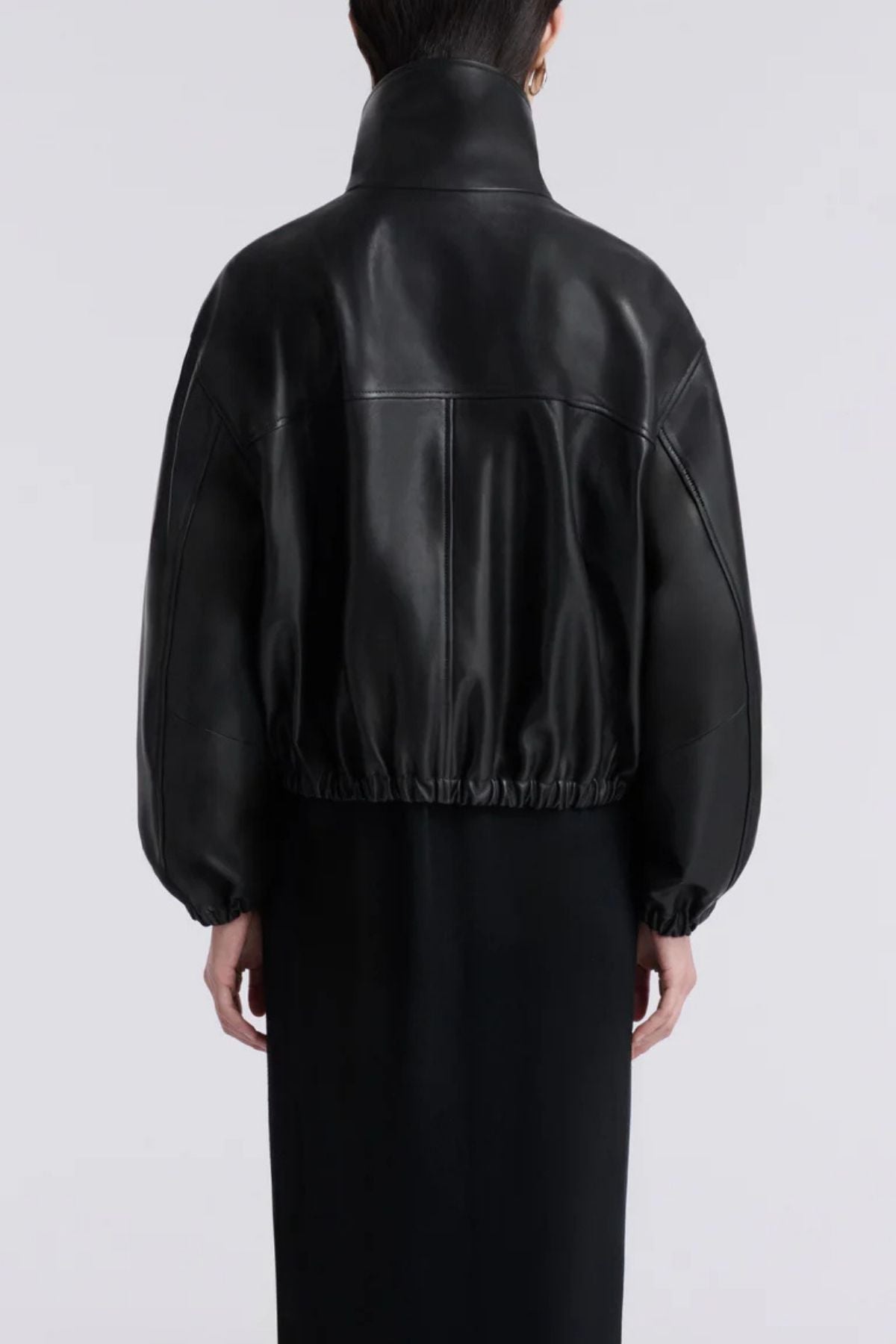 Nour Hammour Pia Bomber Jacket - Noir Classique