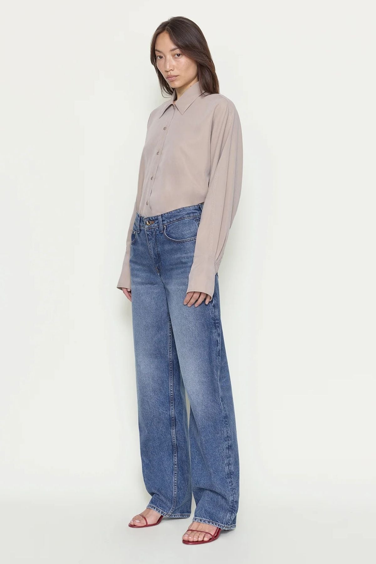 OSSOU Rider Jean - Cloud Wash