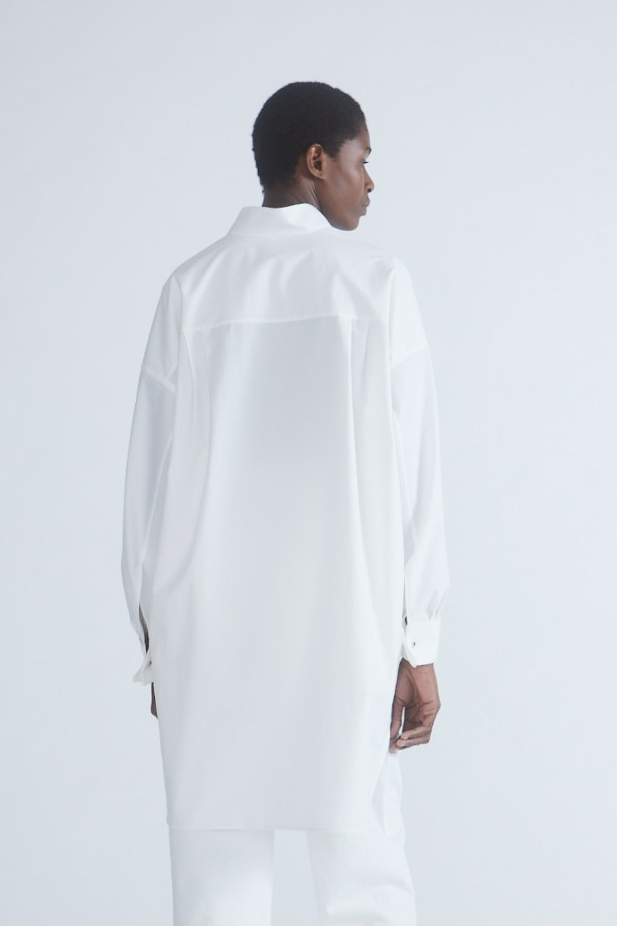 Petar Petrov My Fathers Tunic Cuff Detail Shirt - White