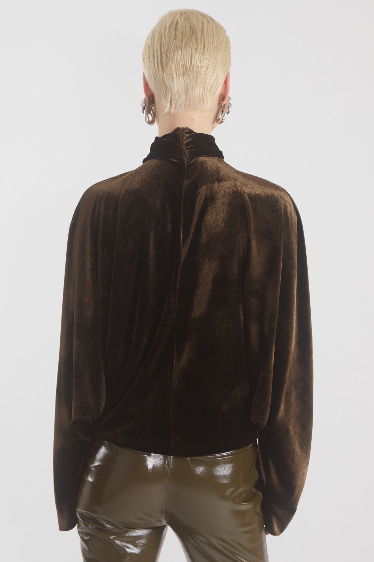 Petar Petrov The Majesty Blouse - Umber