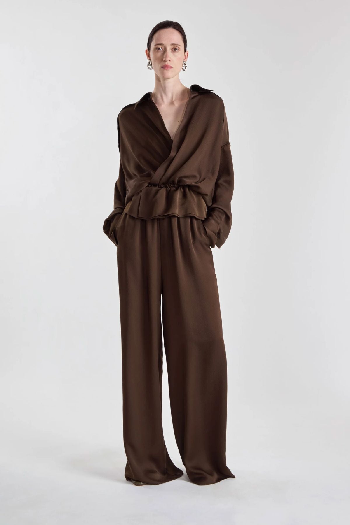 Petar Petrov The Whisper Trousers - Umber