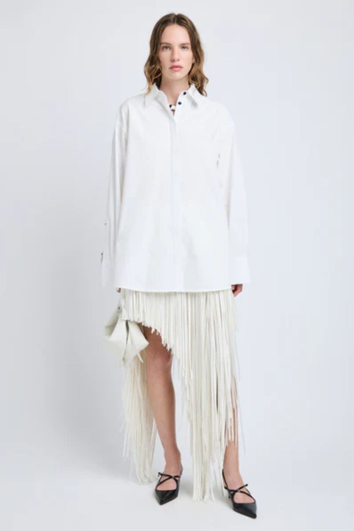 Proenza Schouler Addy Shirt - White