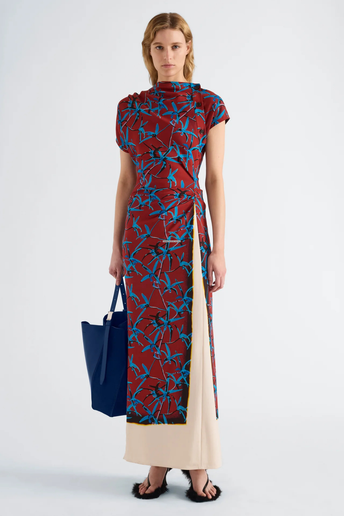Proenza Schouler Anais Dress - Madder Multi