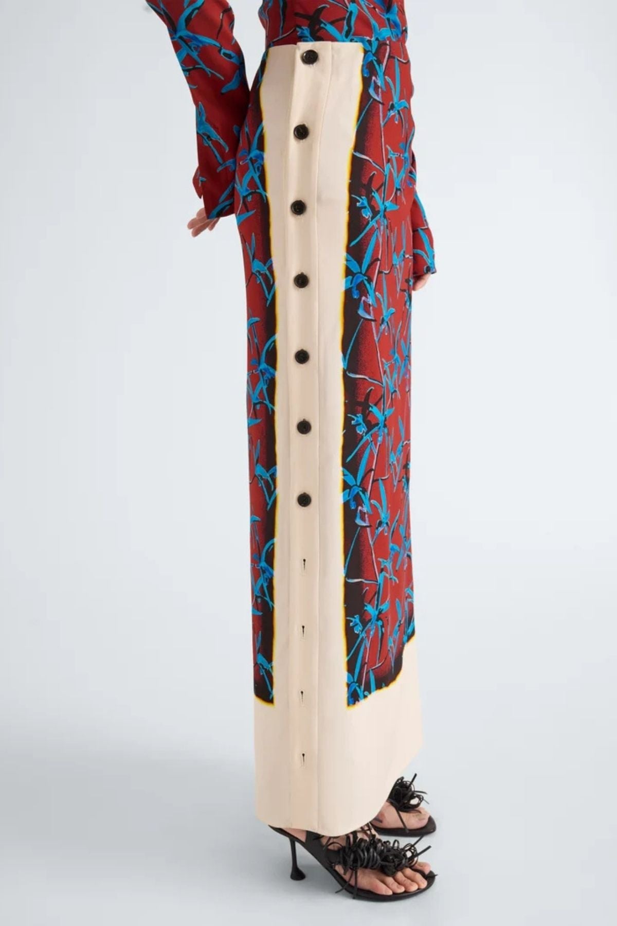 Proenza Schouler Anais Skirt - Madder Multi