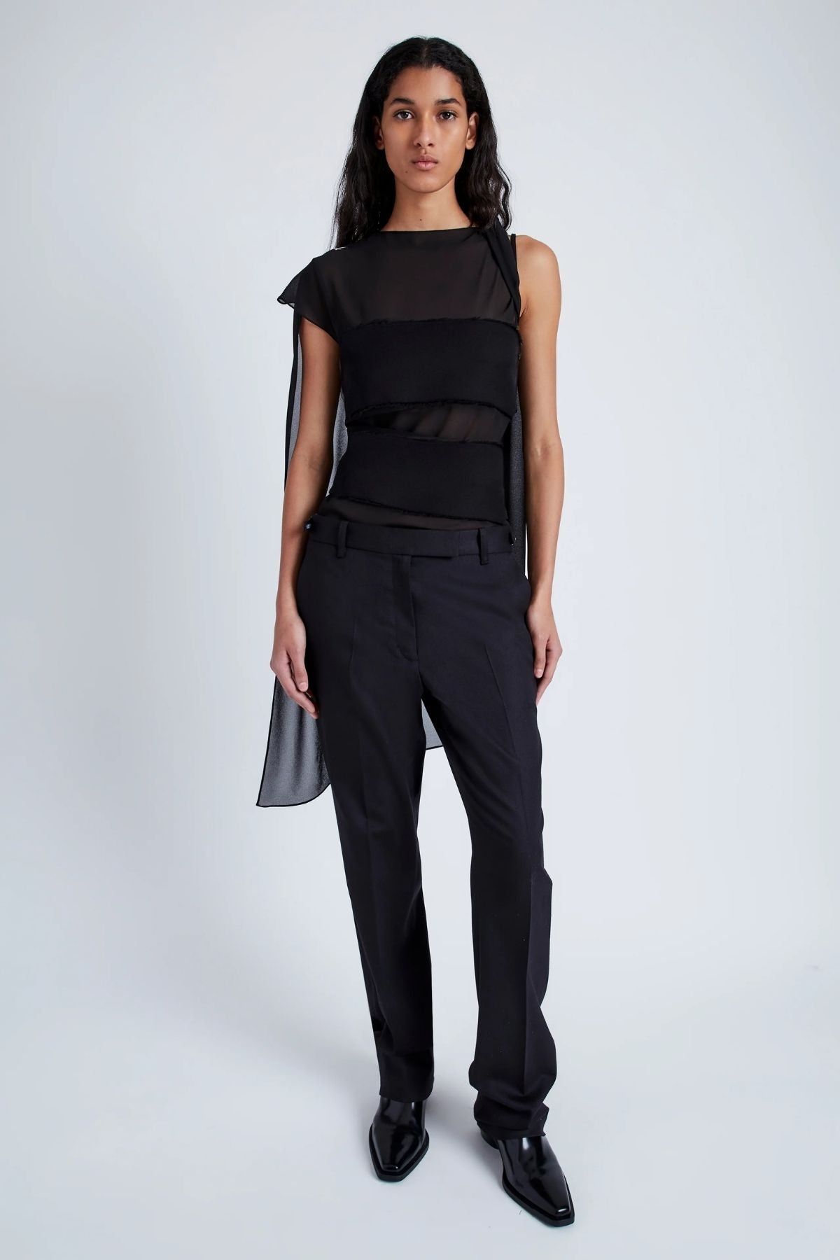Proenza Schouler Aurora Top - Black