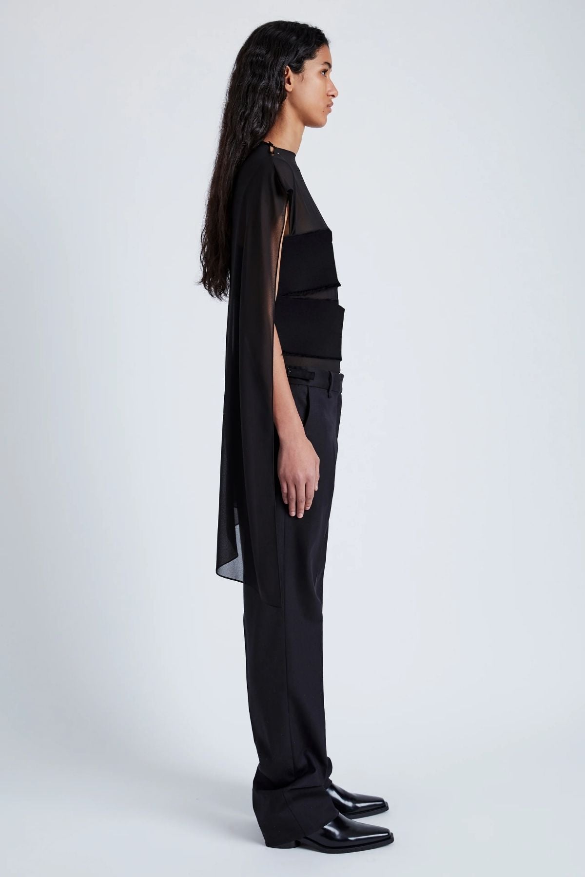 Proenza Schouler Aurora Top - Black