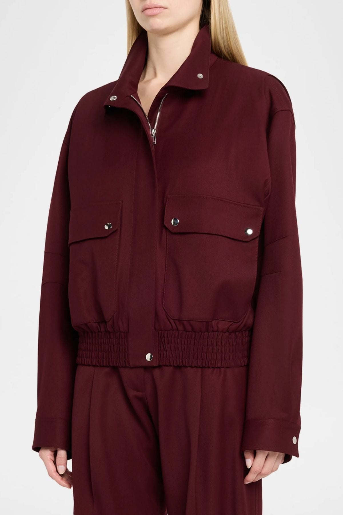 Proenza Schouler Aviva Jacket - Oxblood
