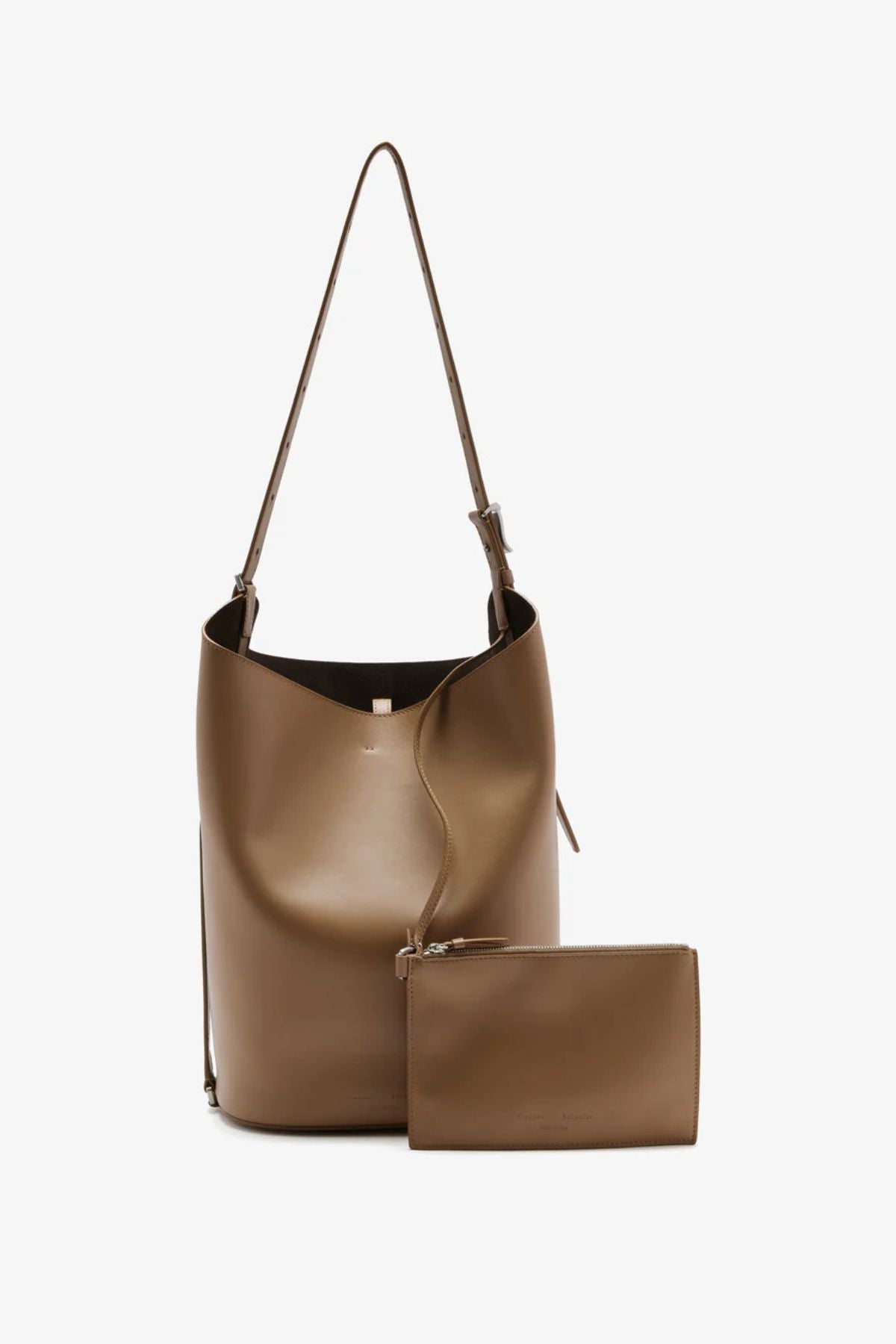 Proenza Schouler Brant Bucket Bag in Smooth Calf - Cumin