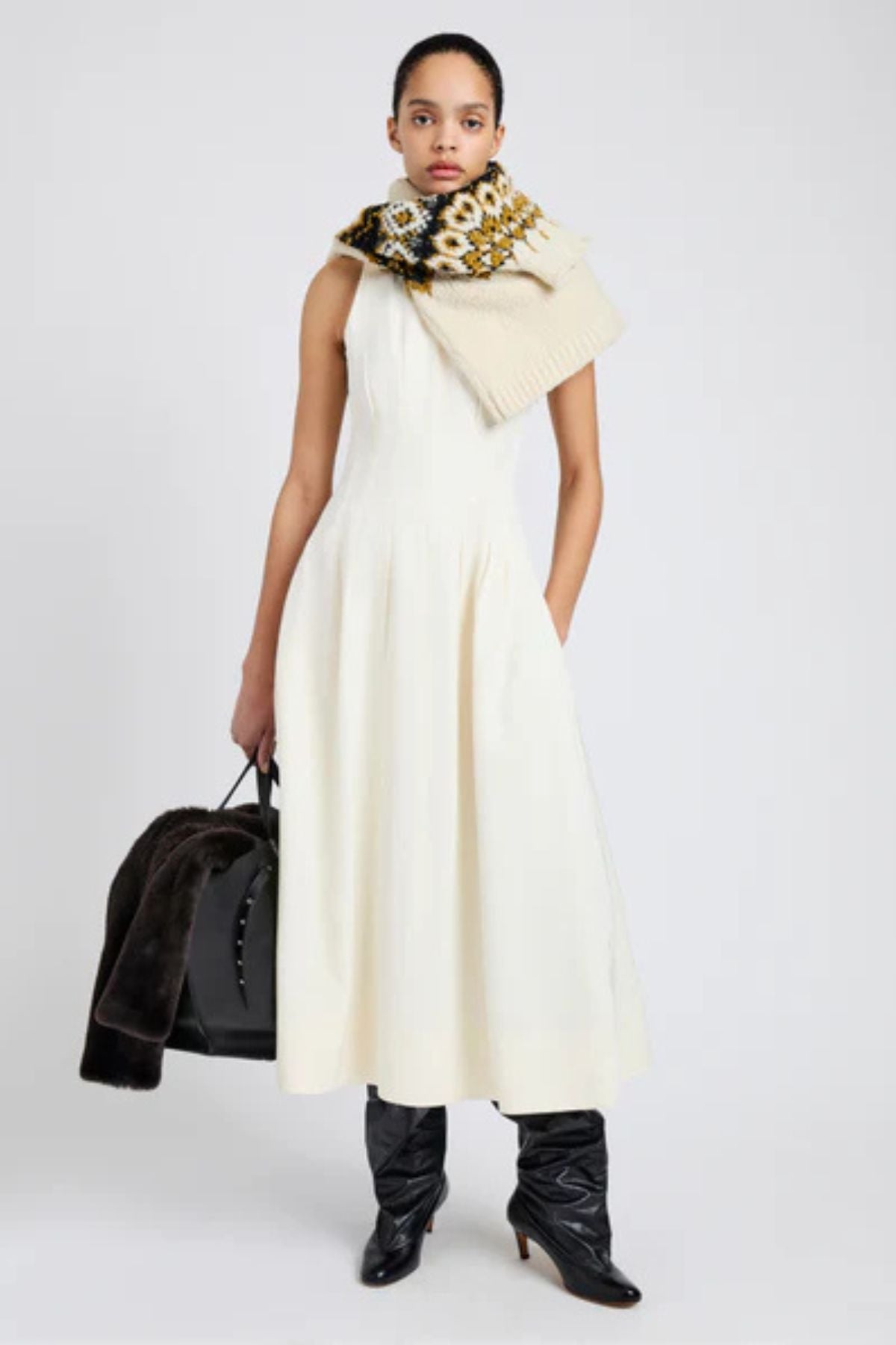 Proenza Schouler Bronwyn Dress - Bone