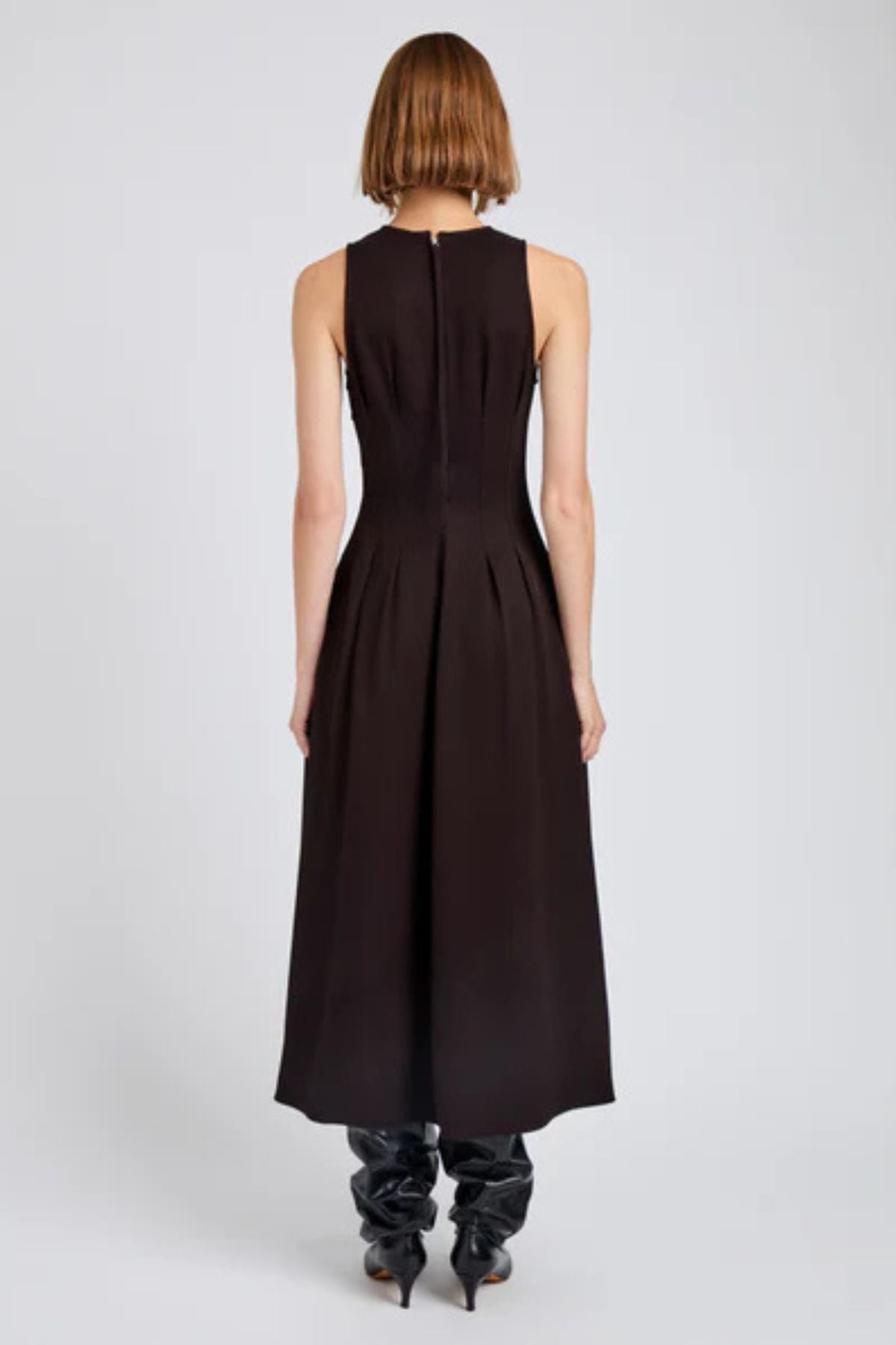 Proenza Schouler Bronwyn Dress - Chocolate