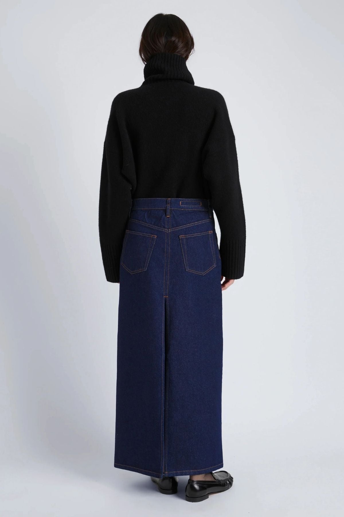 Proenza Schouler Calder Skirt - Indigo
