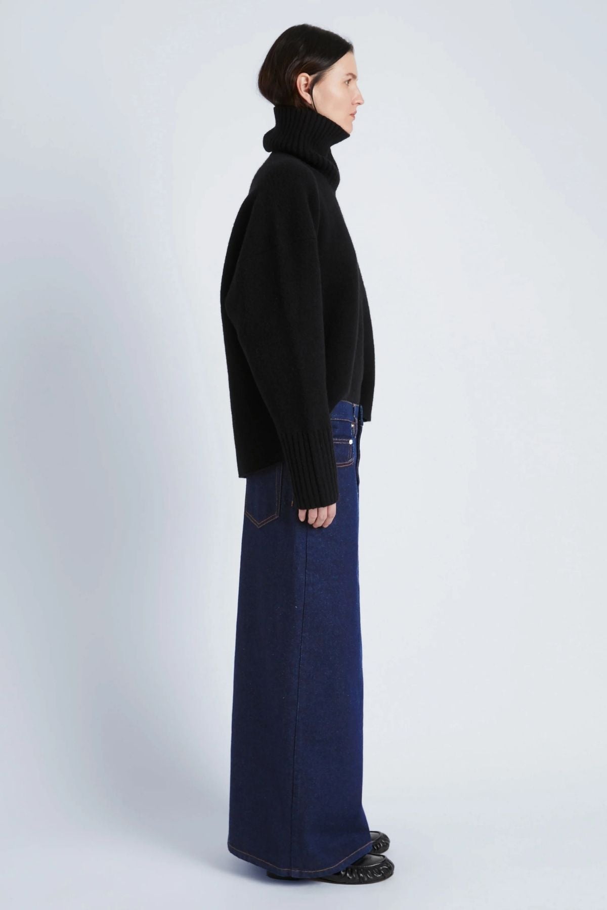 Proenza Schouler Calder Skirt - Indigo