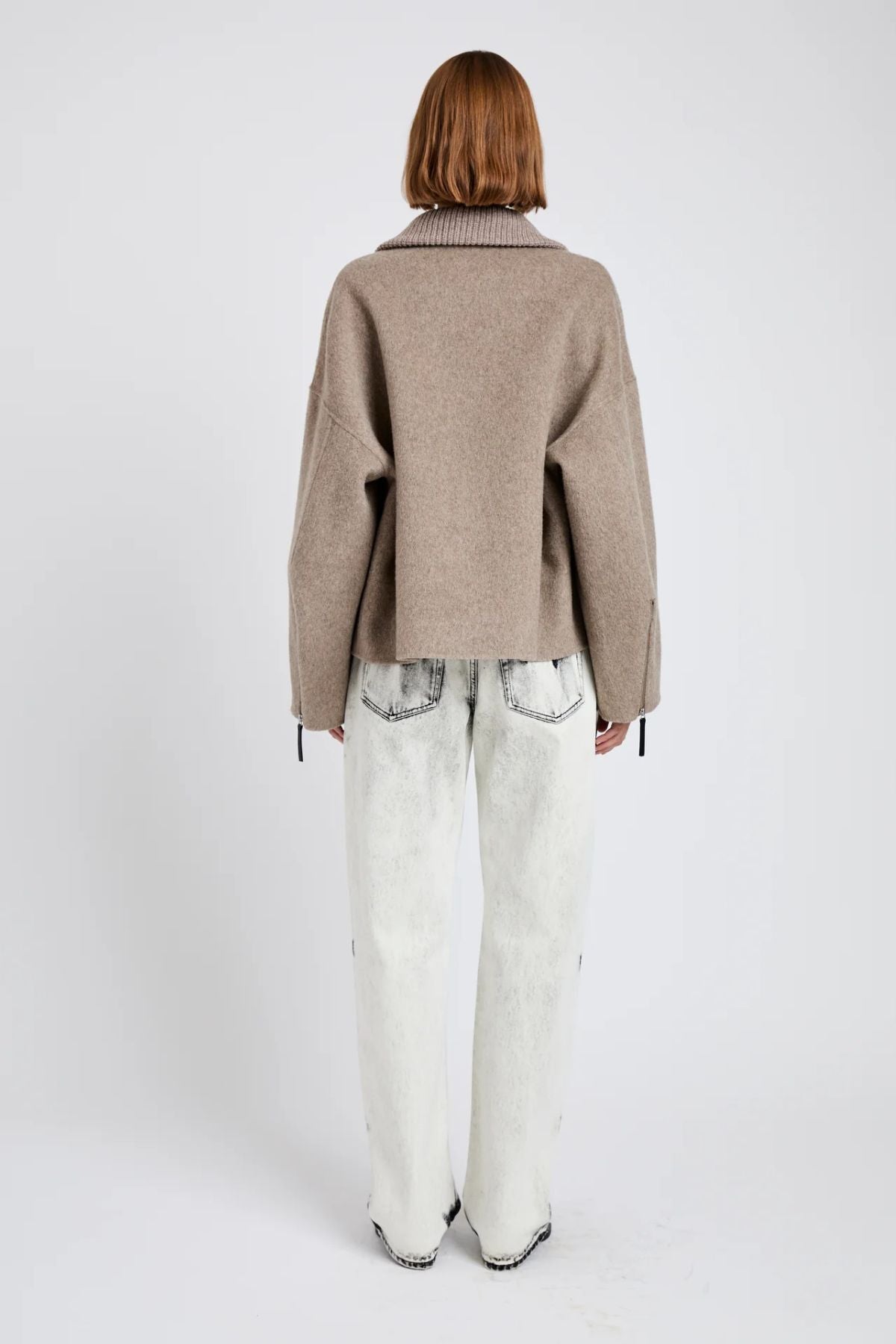 Proenza Schouler Carina Jacket - Walnut Melange