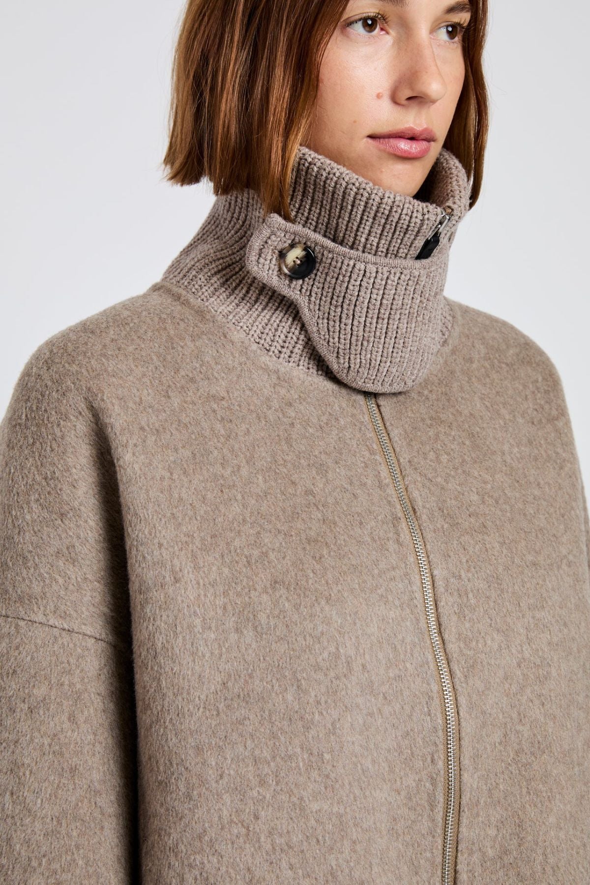 Proenza Schouler Carina Jacket - Walnut Melange