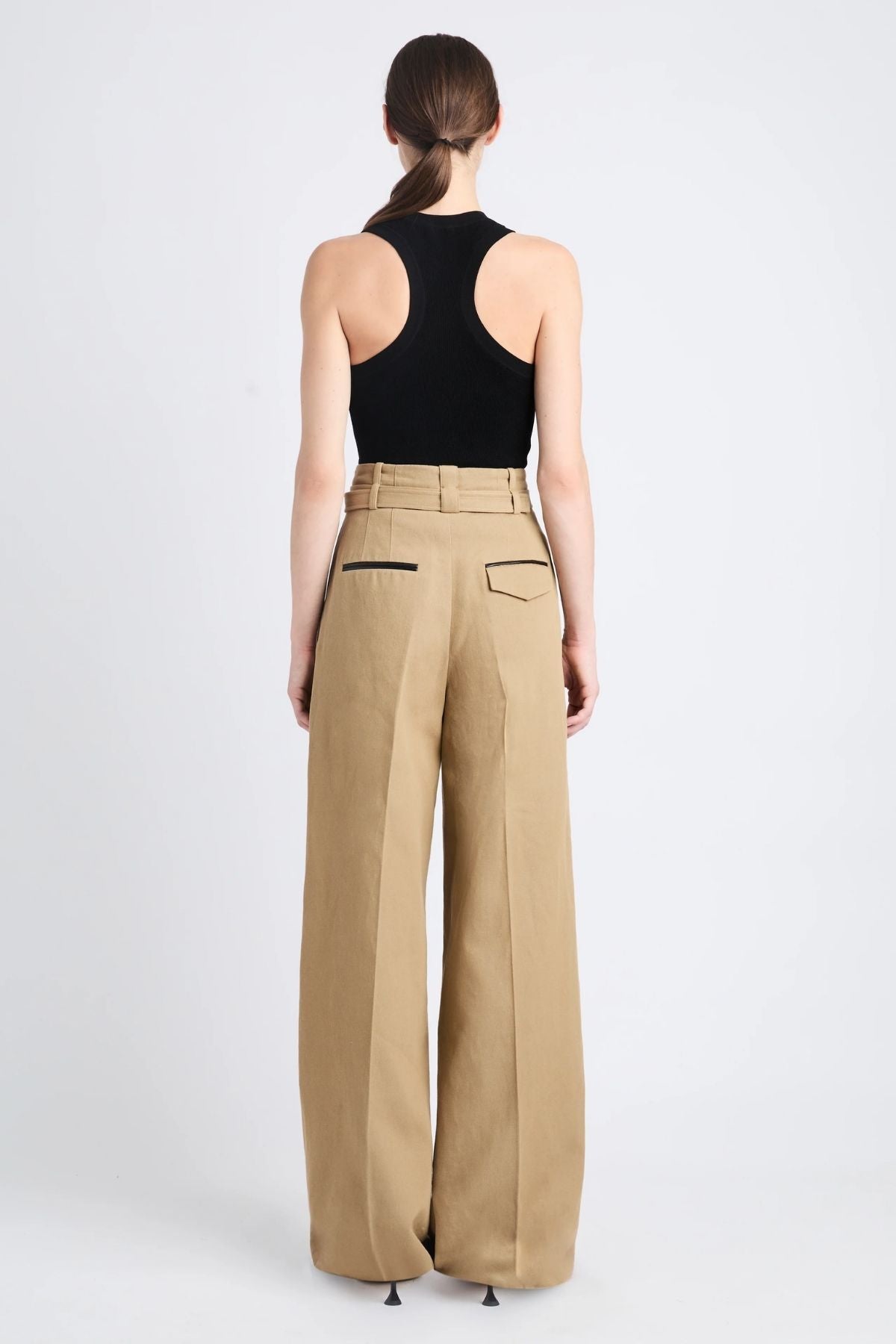 Proenza Schouler Dana Pant - Hazelnut