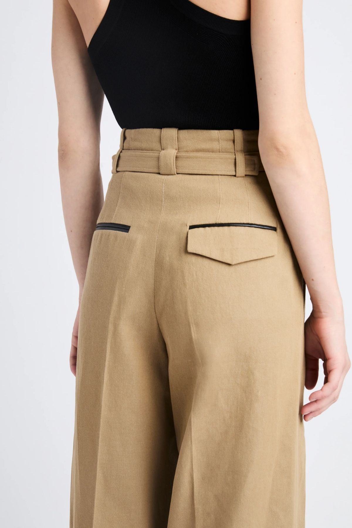 Proenza Schouler Dana Pant - Hazelnut