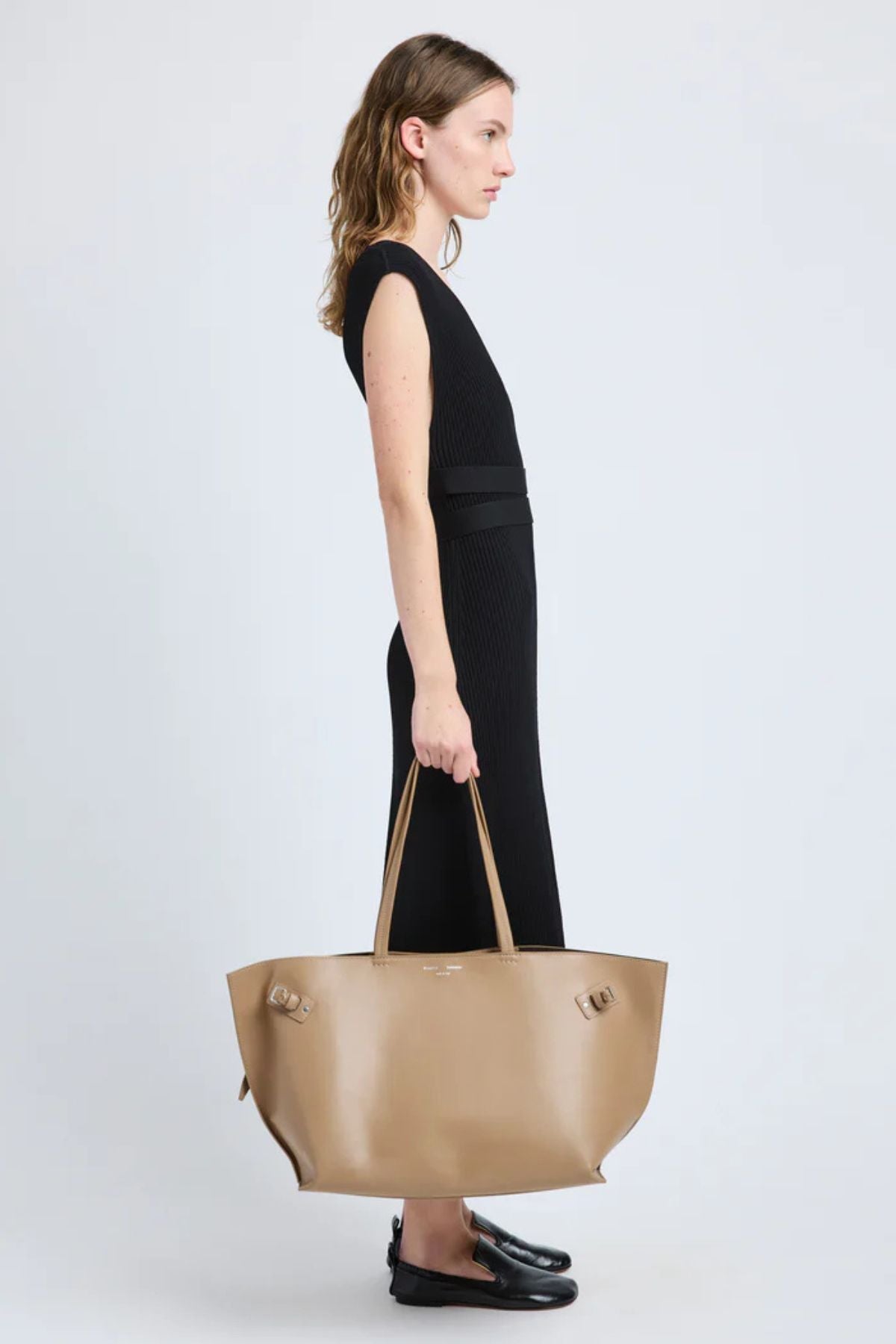 Proenza Schouler Days Carryall in Smooth Calf - Cumin