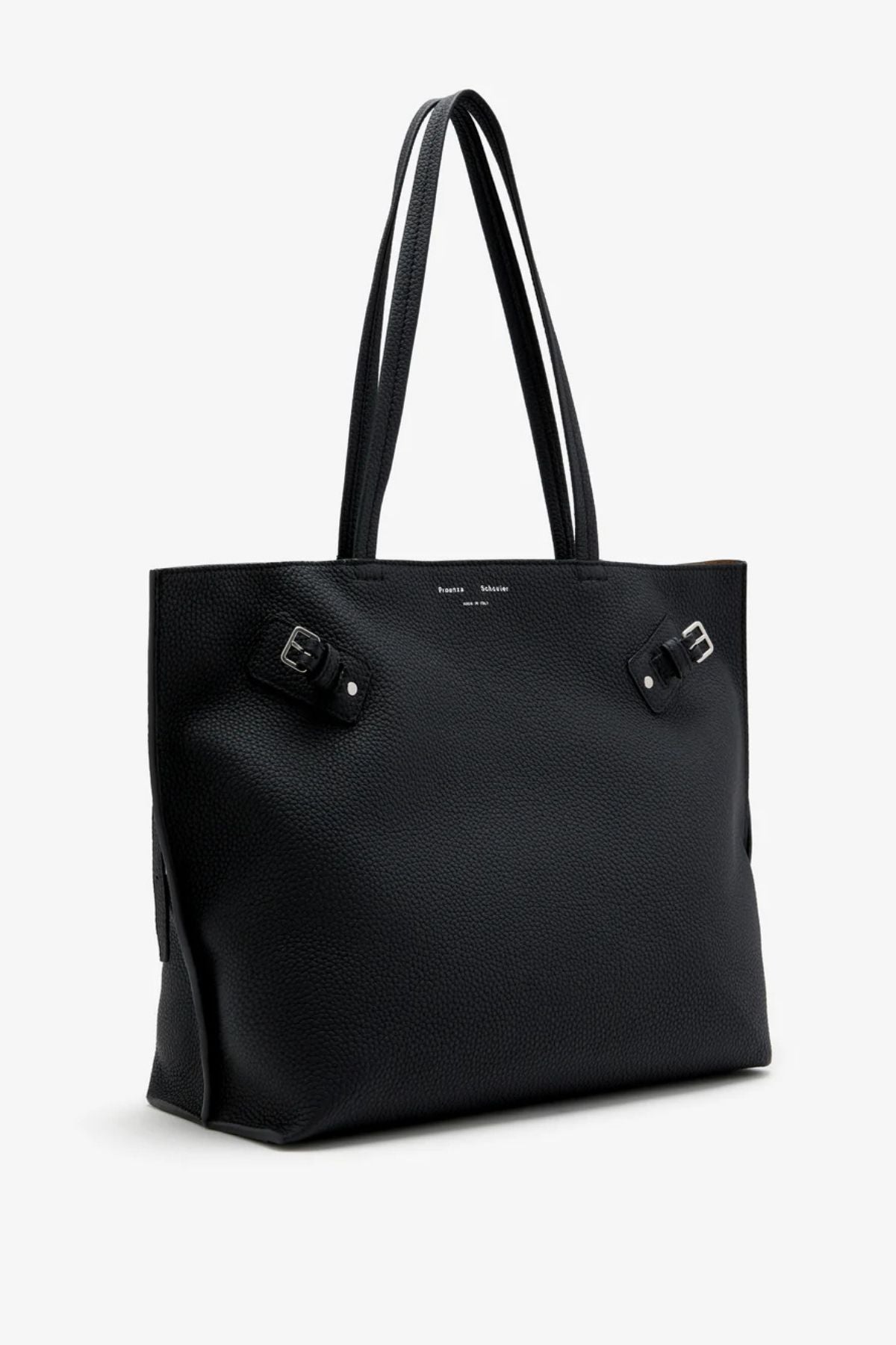 Proenza Schouler Days Tote in Pebbled Calf Skin - Black