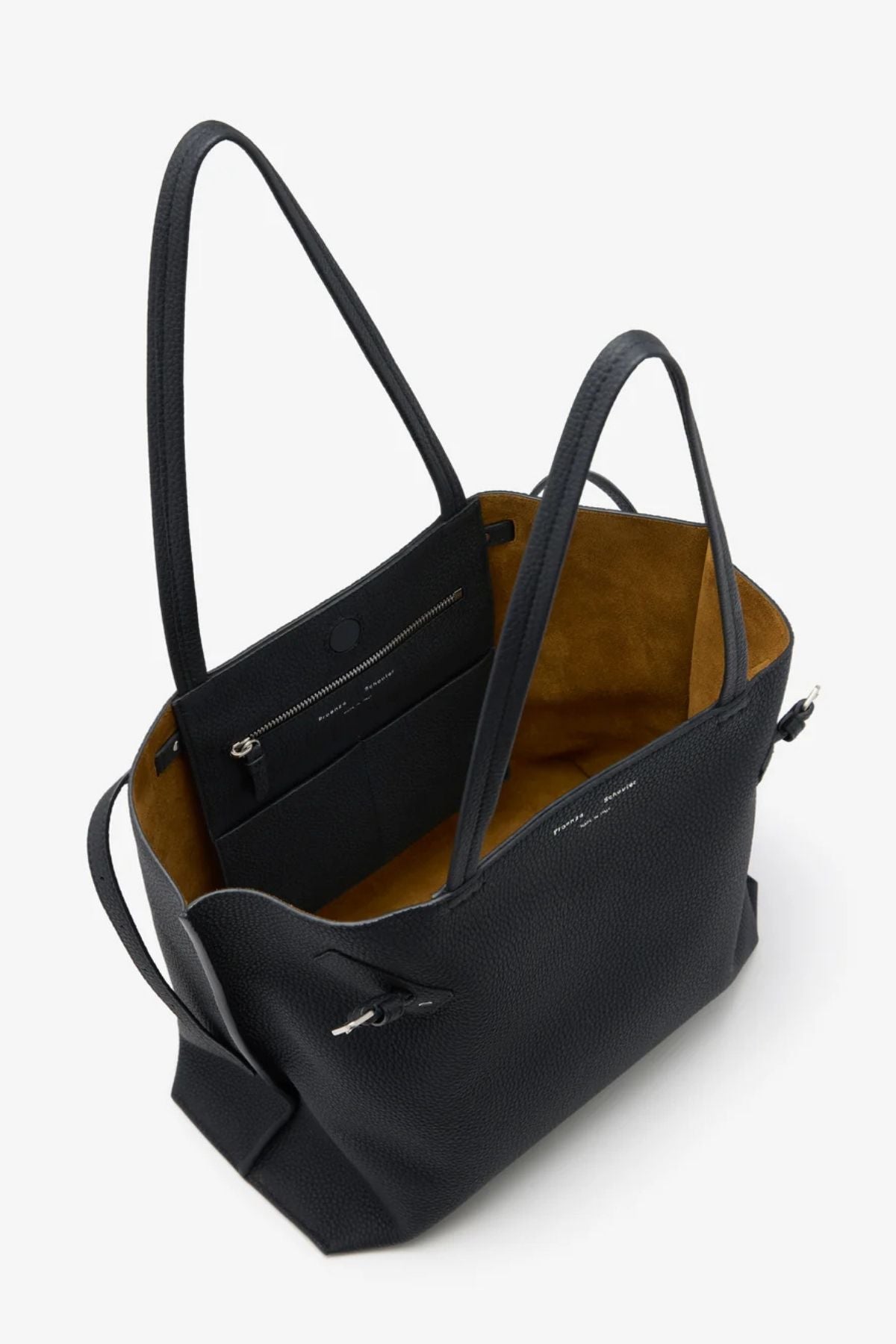 Proenza Schouler Days Tote in Pebbled Calf Skin - Black